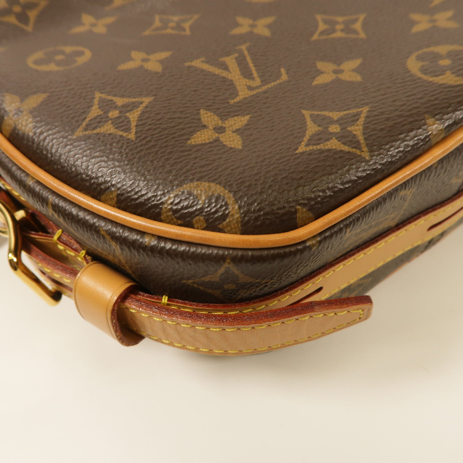 LOUIS VUITTON Monogram Boite Chapeau Souple金扣肩背袋