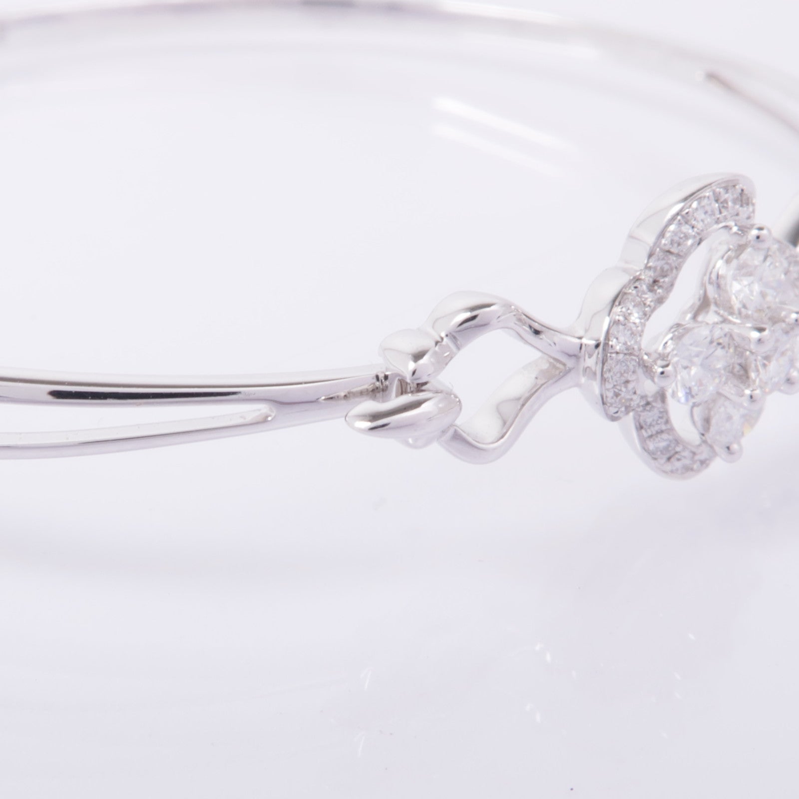 JEWELRY 【激減優惠】18K白金Diamond Bangle鑽石手鐲
