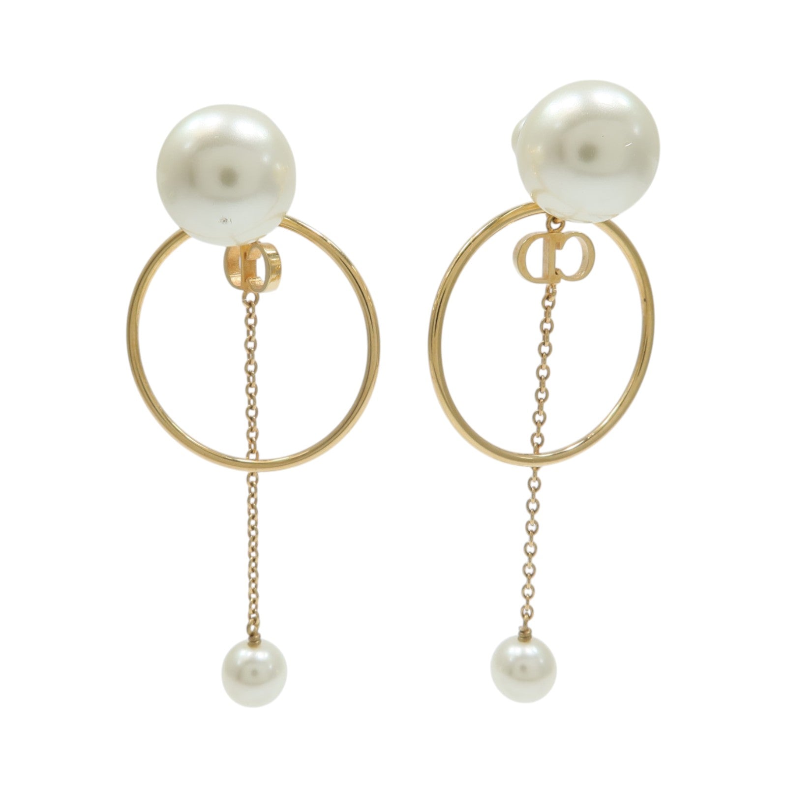 Dior PVC/金屬Dior Tribales Earrings耳環