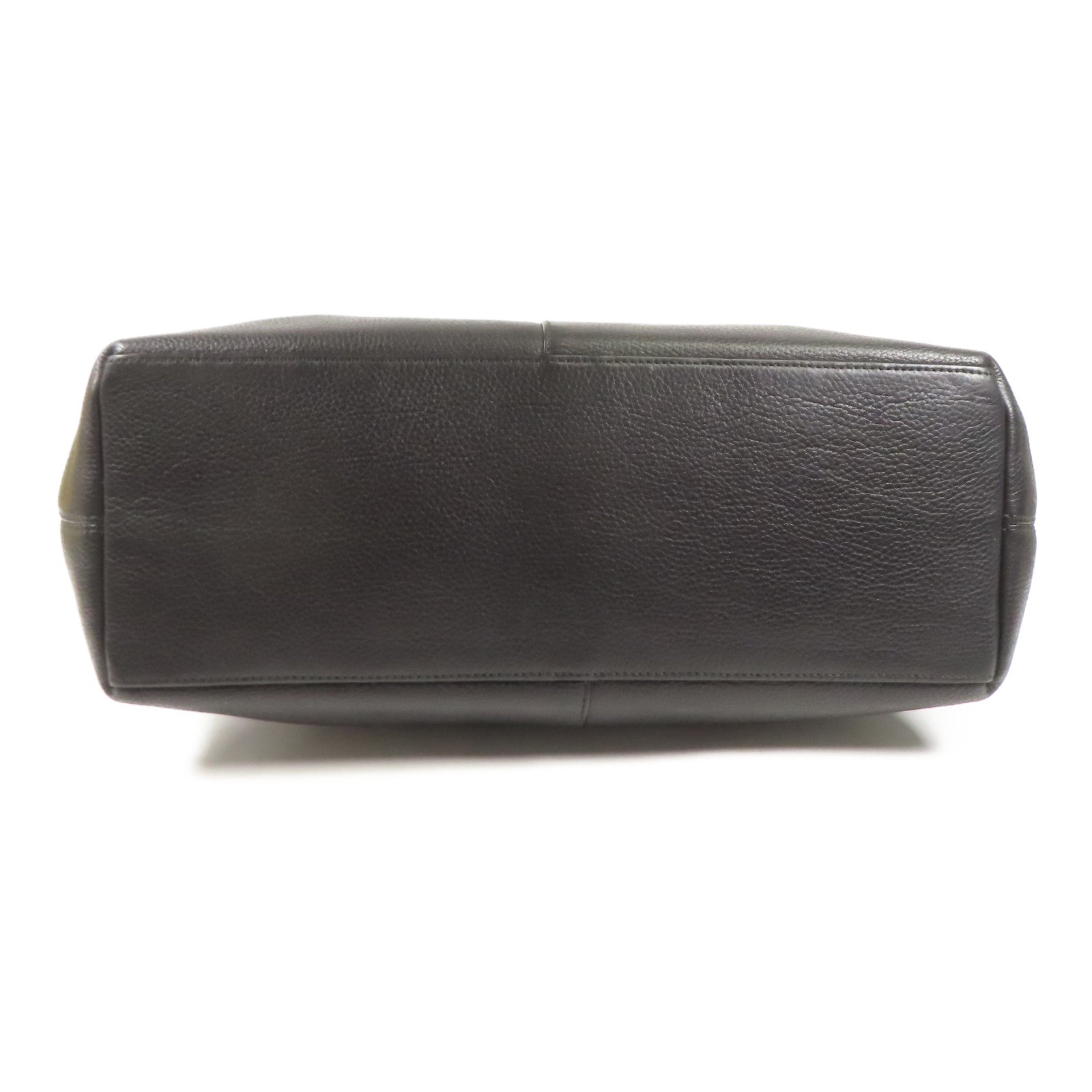 COACH 牛皮皮革Shoulder Bag銀扣肩背袋