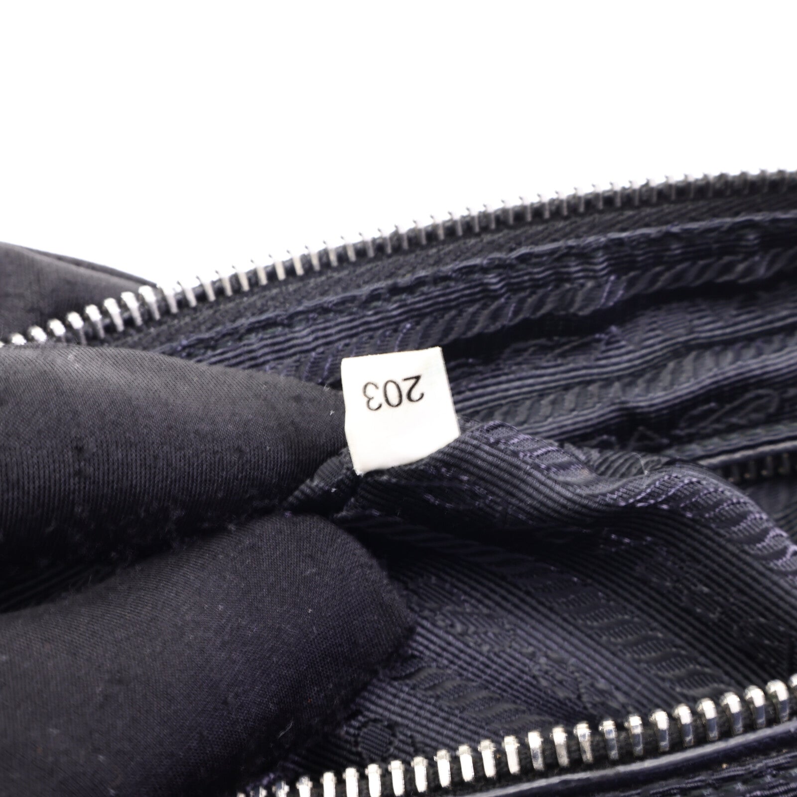PRADA 尼龍Shoulder Bag鏈帶肩背袋