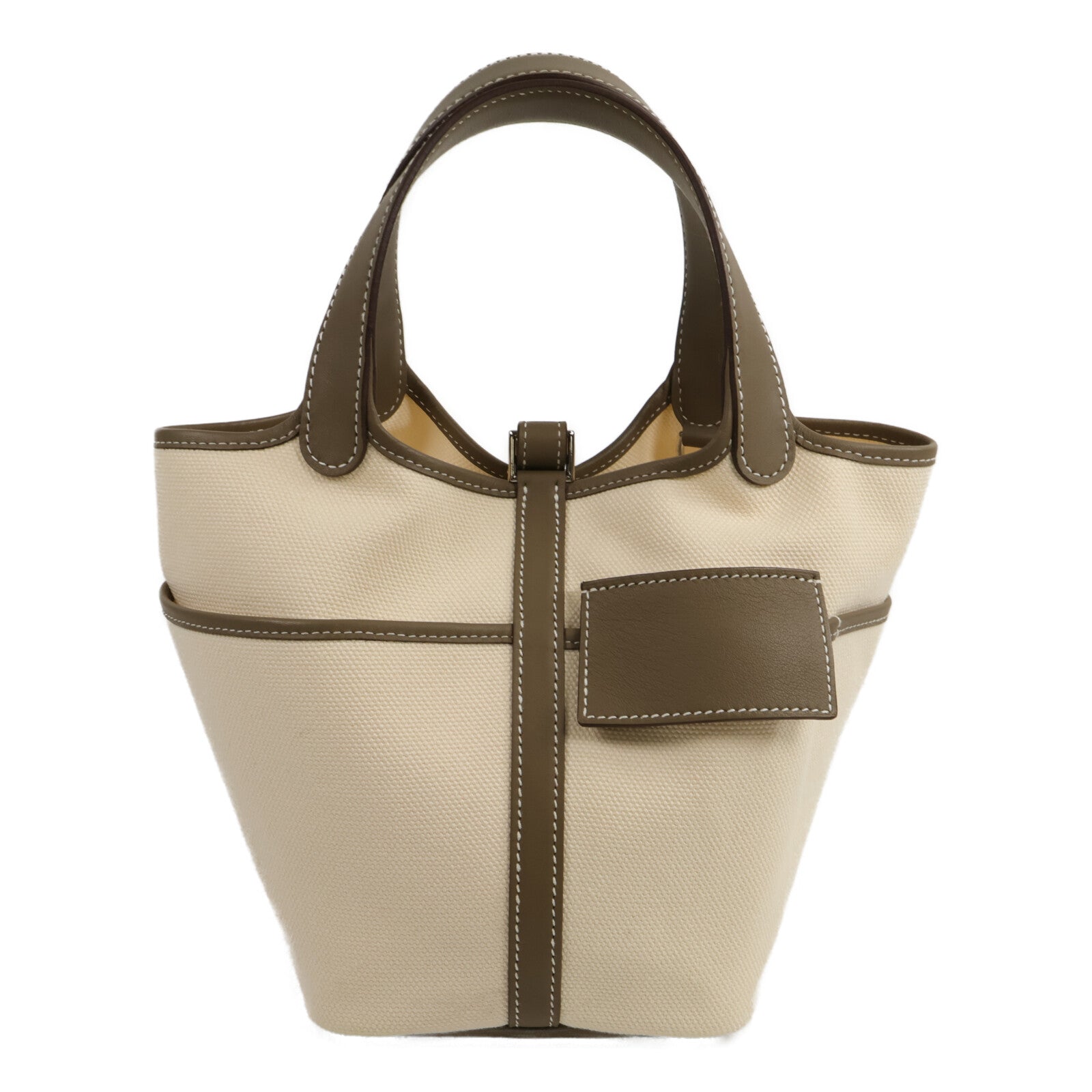 HERMES 帆布Picotin PM Cargo手挽袋