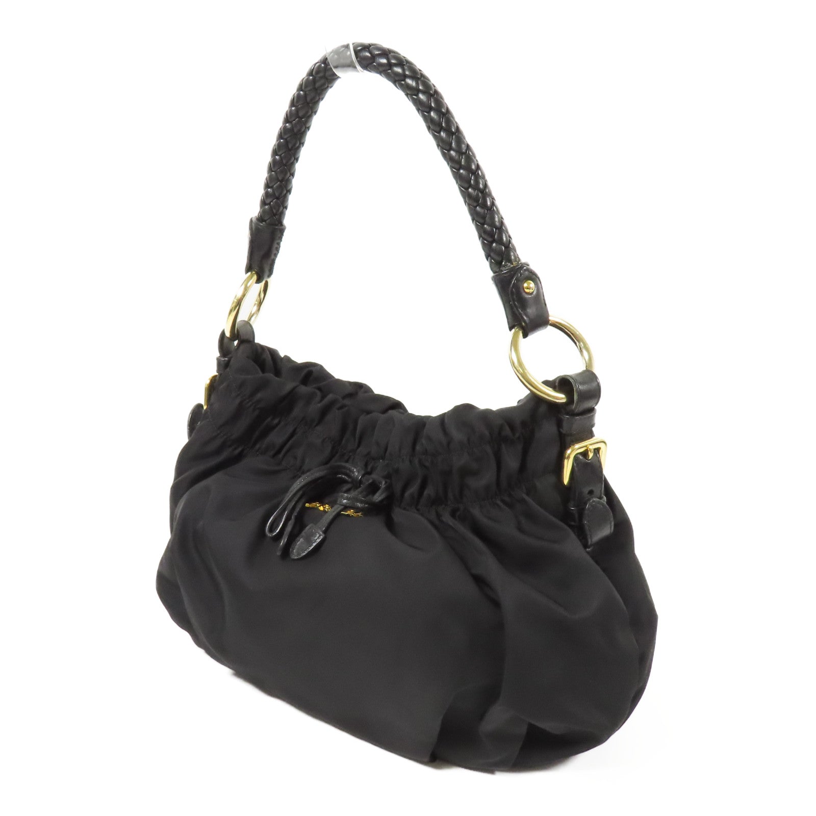 PRADA 尼龍Hand Bag金扣手挽袋