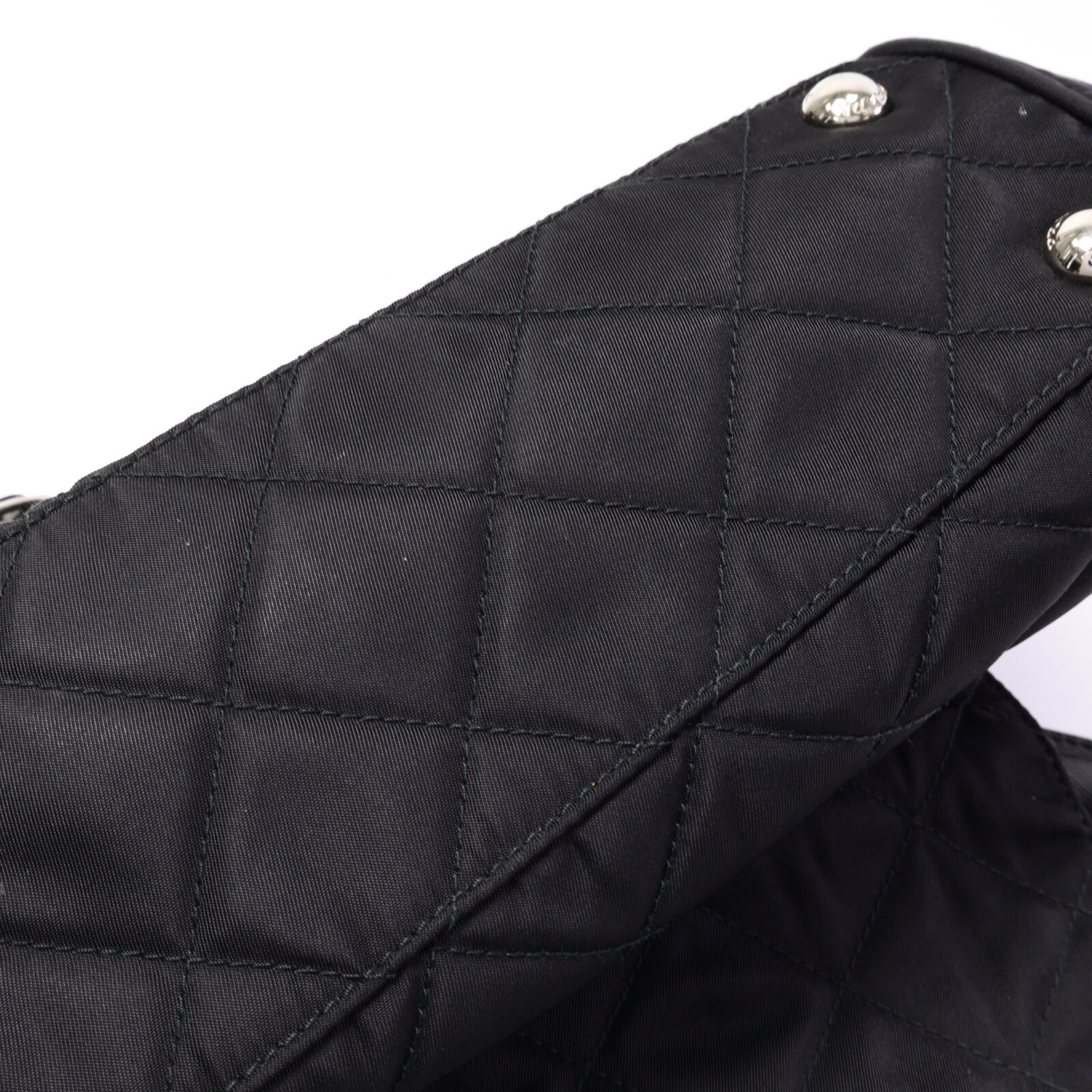 PRADA 尼龍Shoulder Bag鏈帶肩背袋
