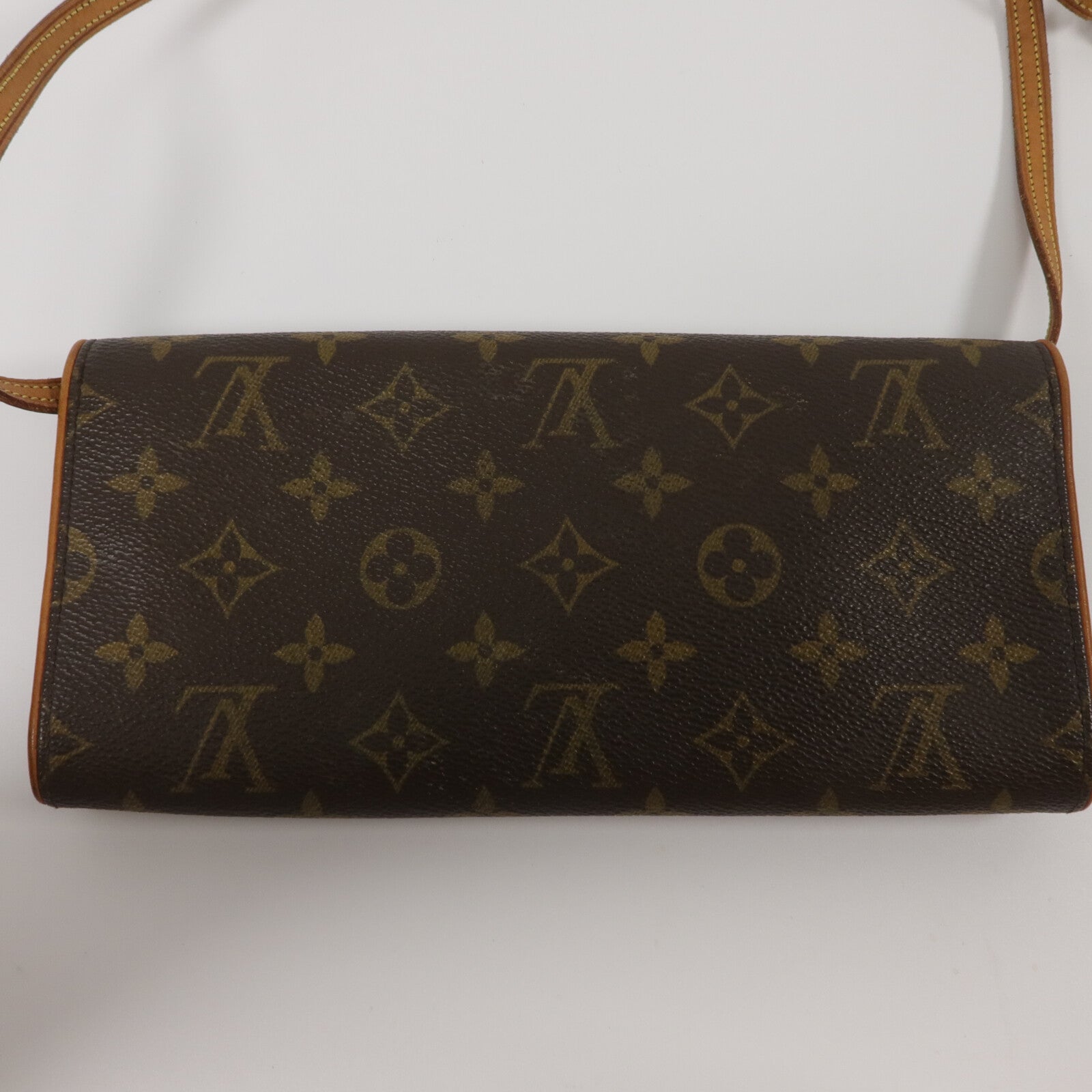 LOUIS VUITTON Monogram Pochette Twin GM肩背袋