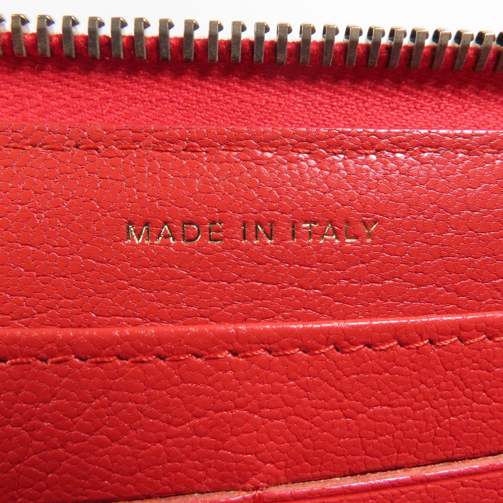 CHANEL 牛皮皮革Long Wallet金扣長錢包