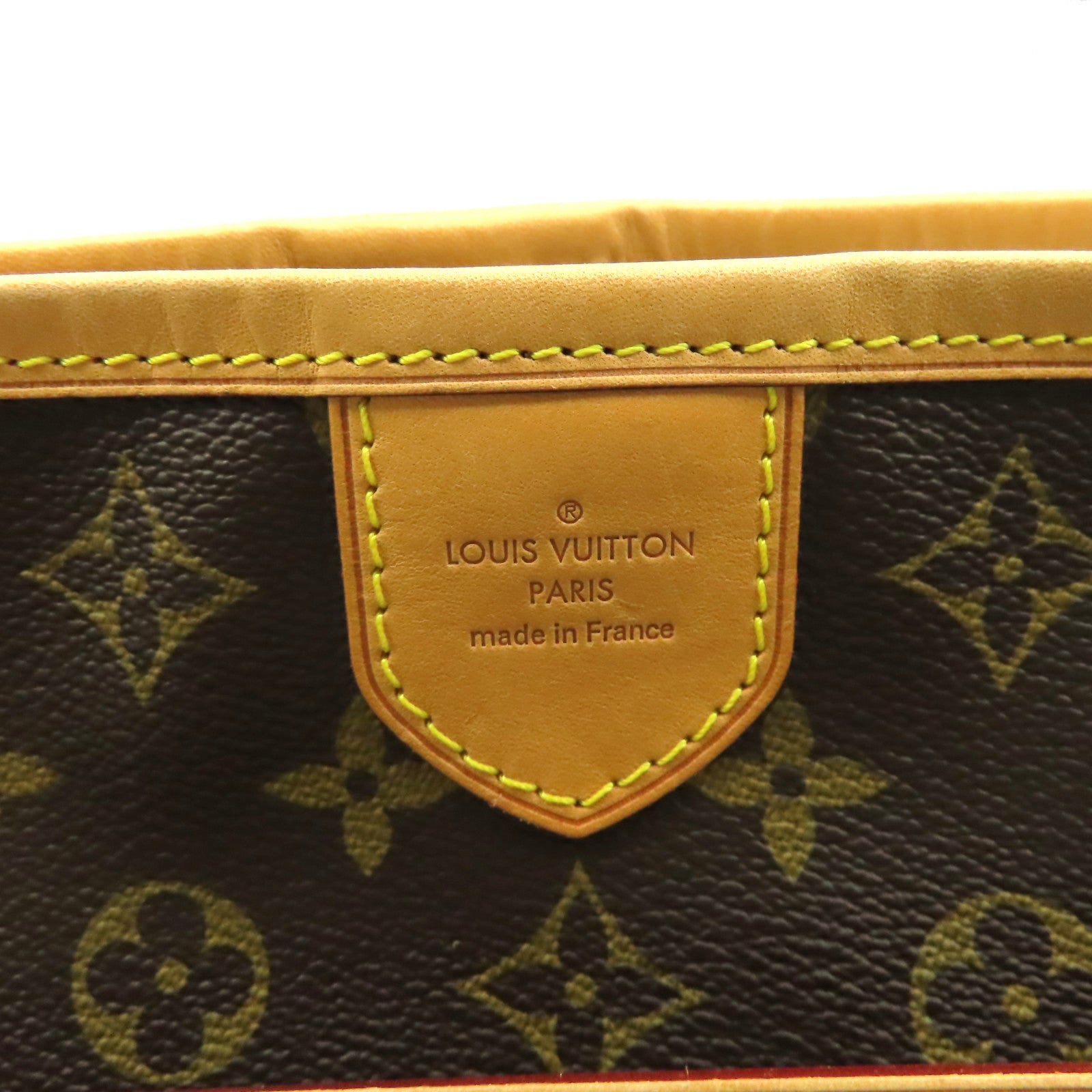 LOUIS VUITTON Monogram Delightful GM手挽袋啡色