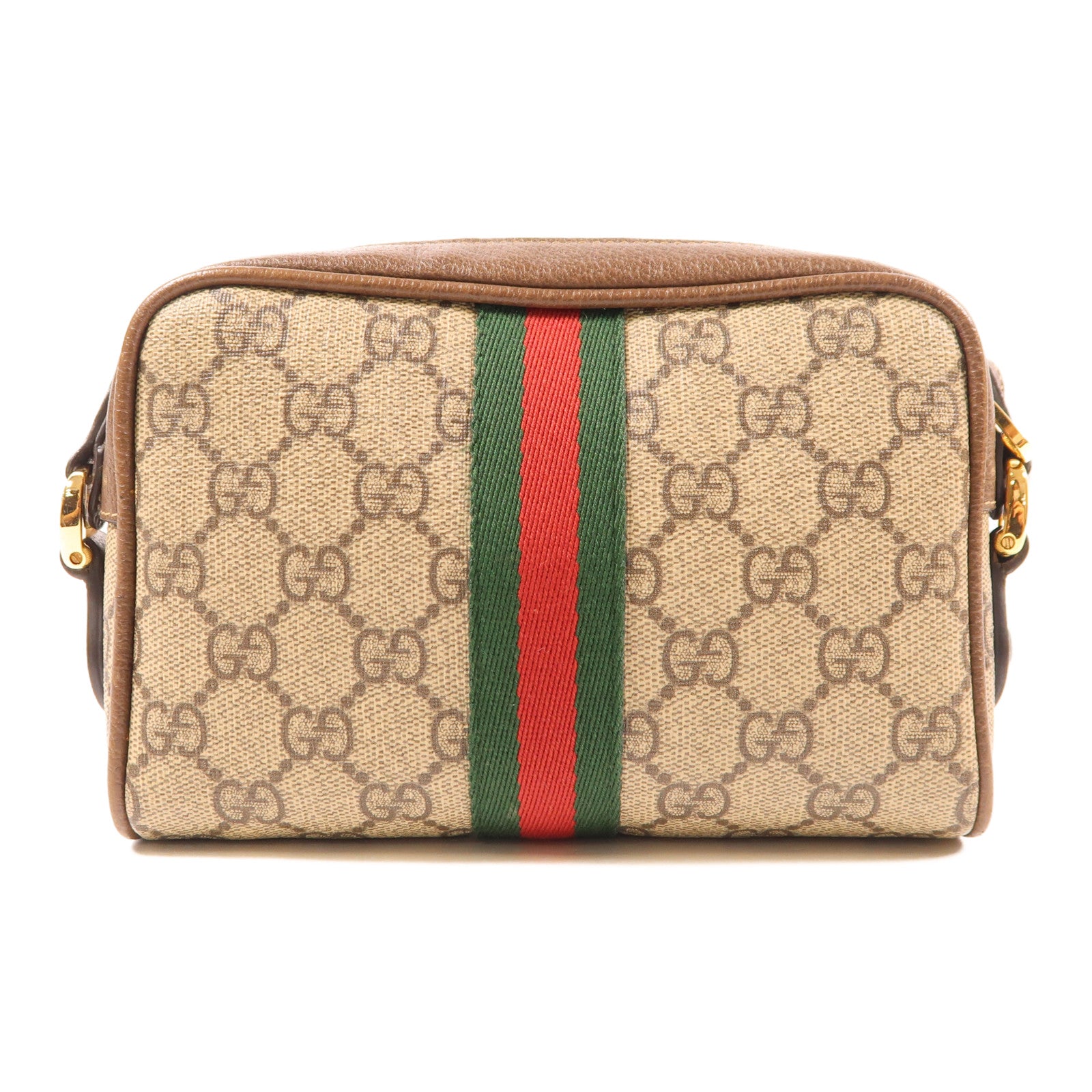 GUCCI 塗層帆布Ophidia Mini金扣肩背袋