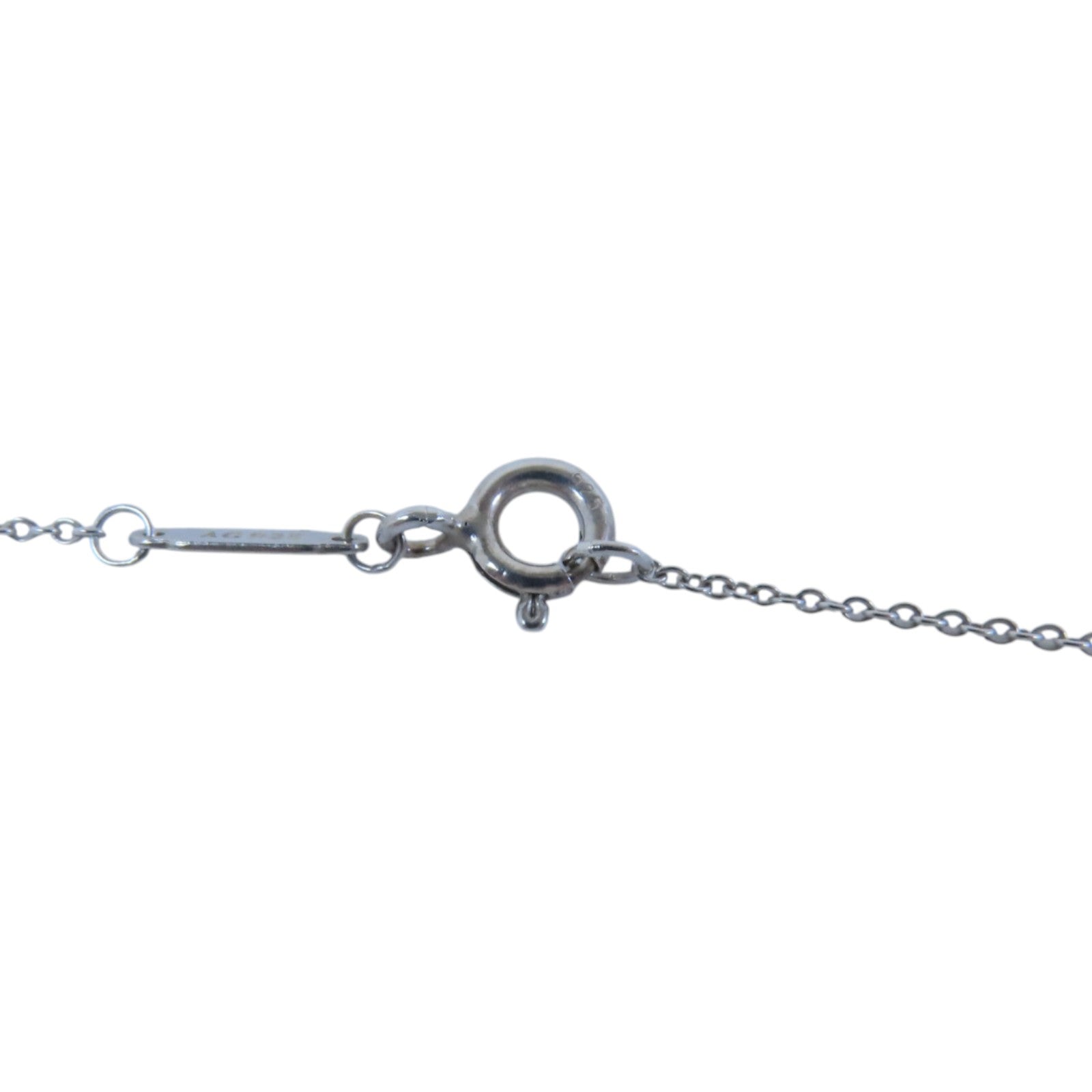 TIFFANY＆CO 925純銀Just 925 Necklace項鏈