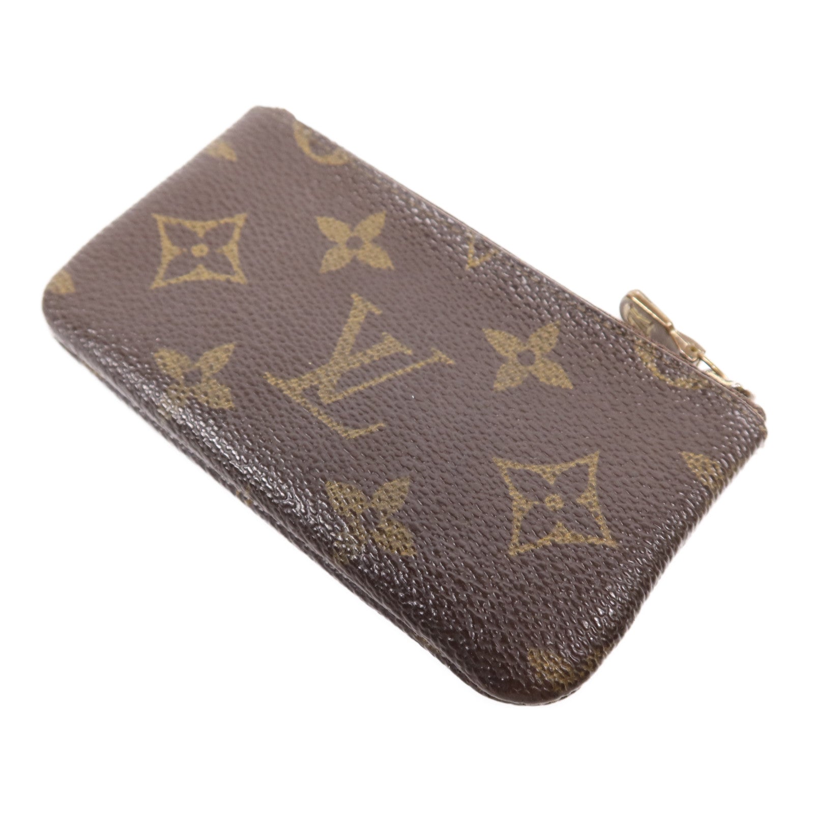 LOUIS VUITTON Monogram Key Pouch金扣鎖匙包