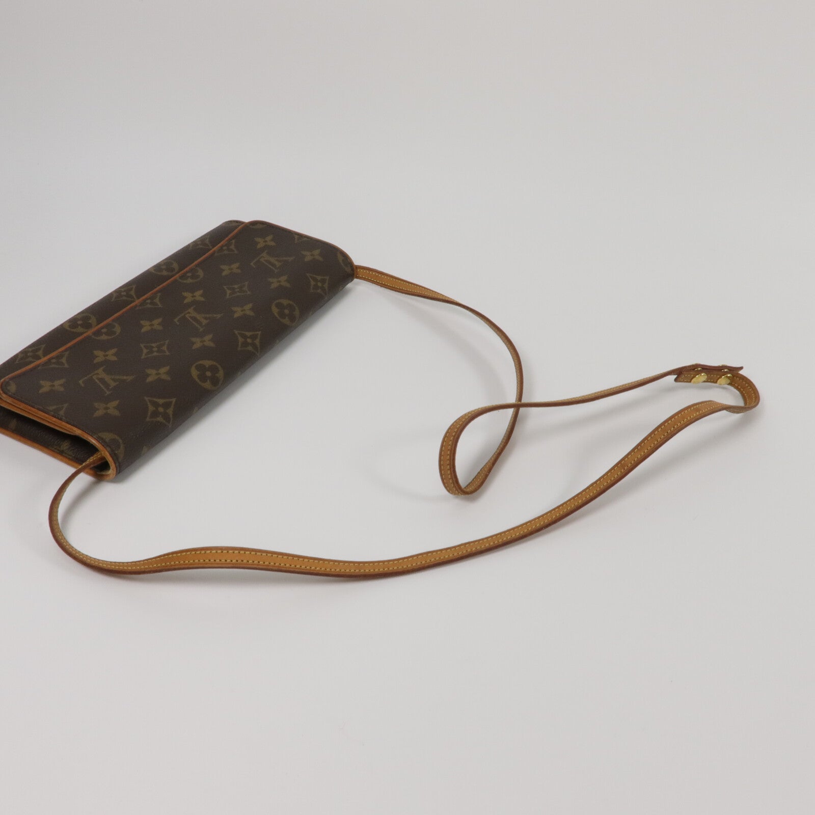 LOUIS VUITTON Monogram Pochette Twin GM肩背袋