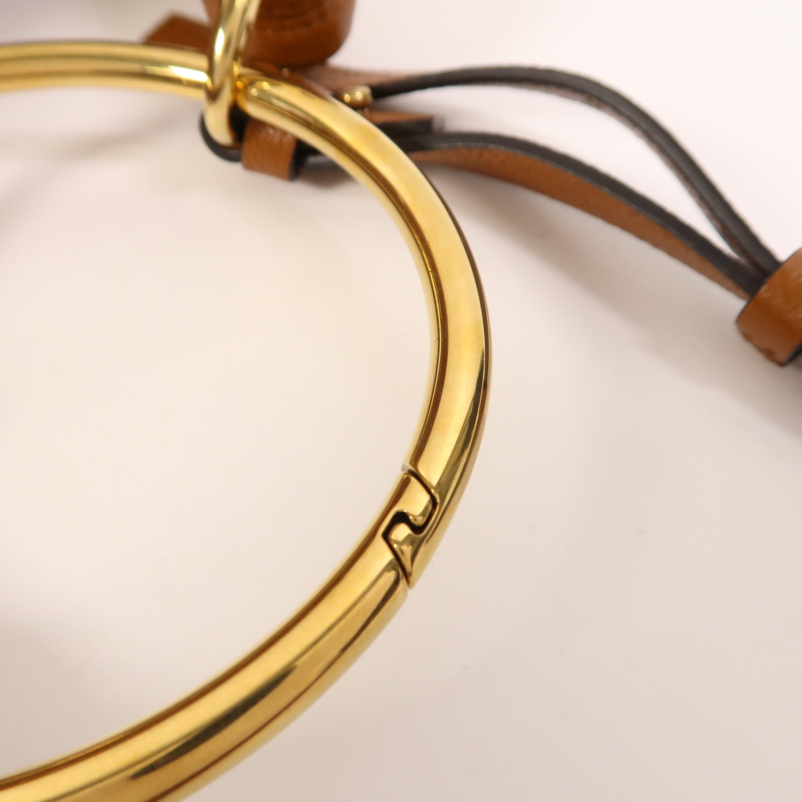 Chloe 牛皮皮革Bracelet Hobo金扣手挽肩背兩用袋