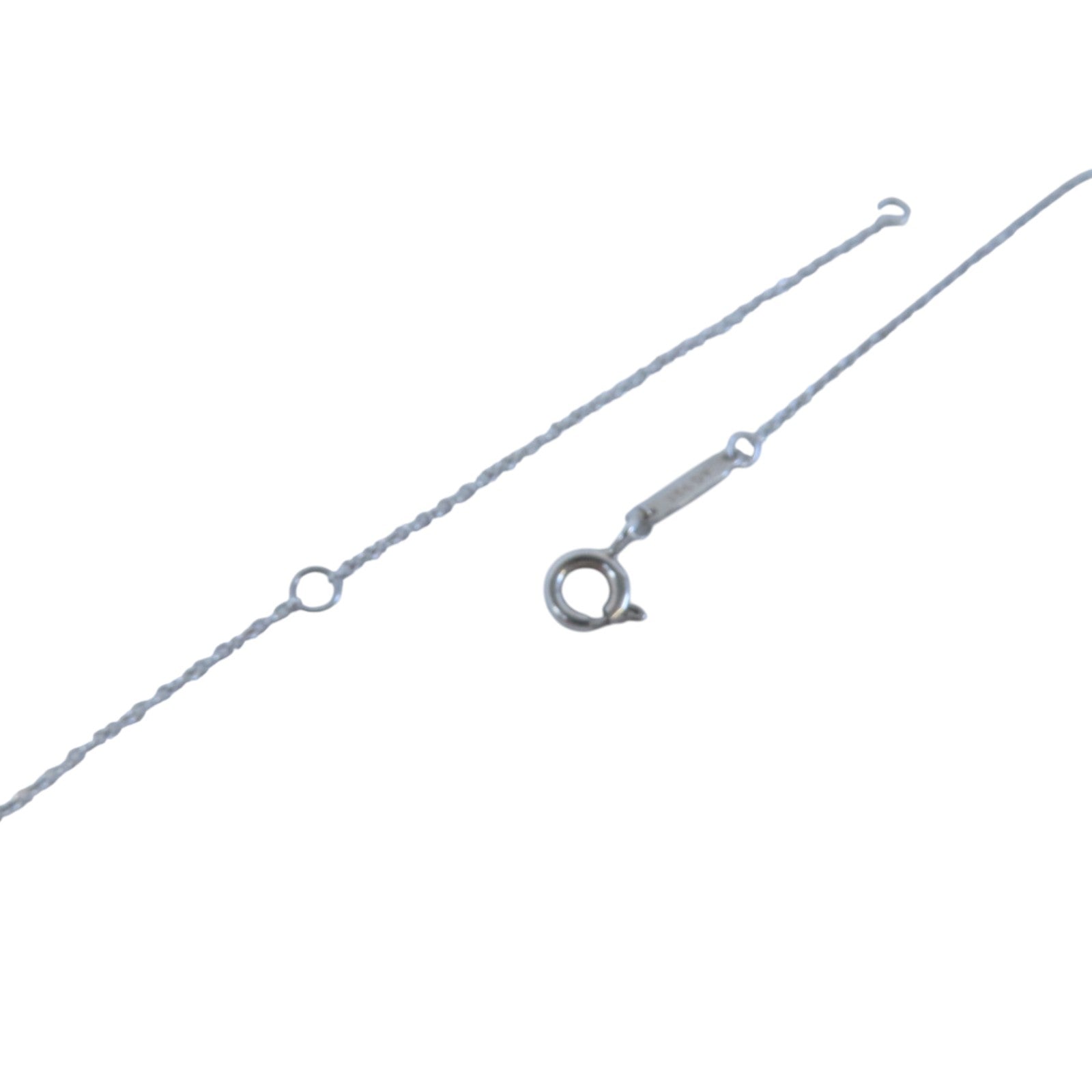 TIFFANY＆CO 925純銀Just 925 Necklace項鏈