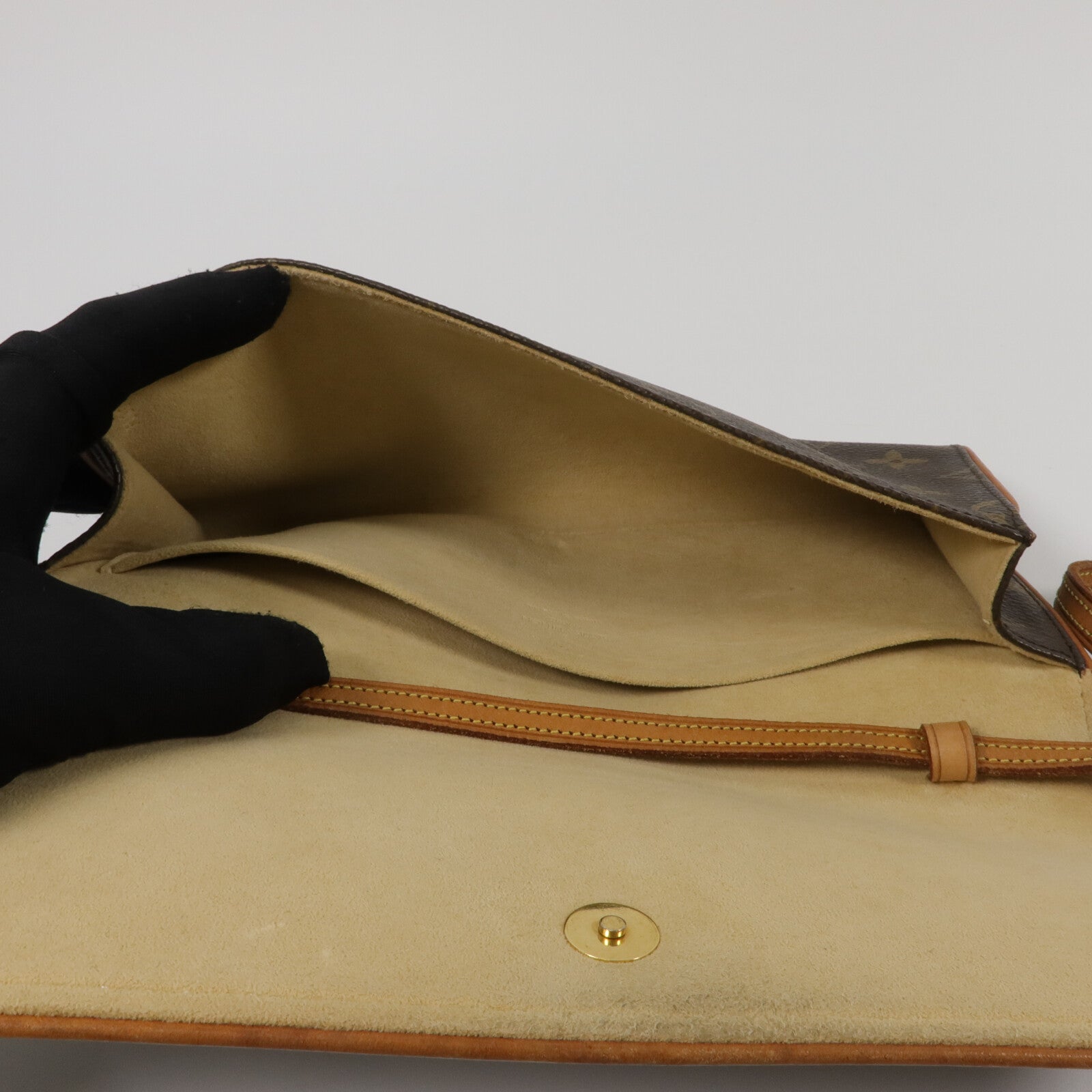 LOUIS VUITTON Monogram Pochette Twin GM肩背袋