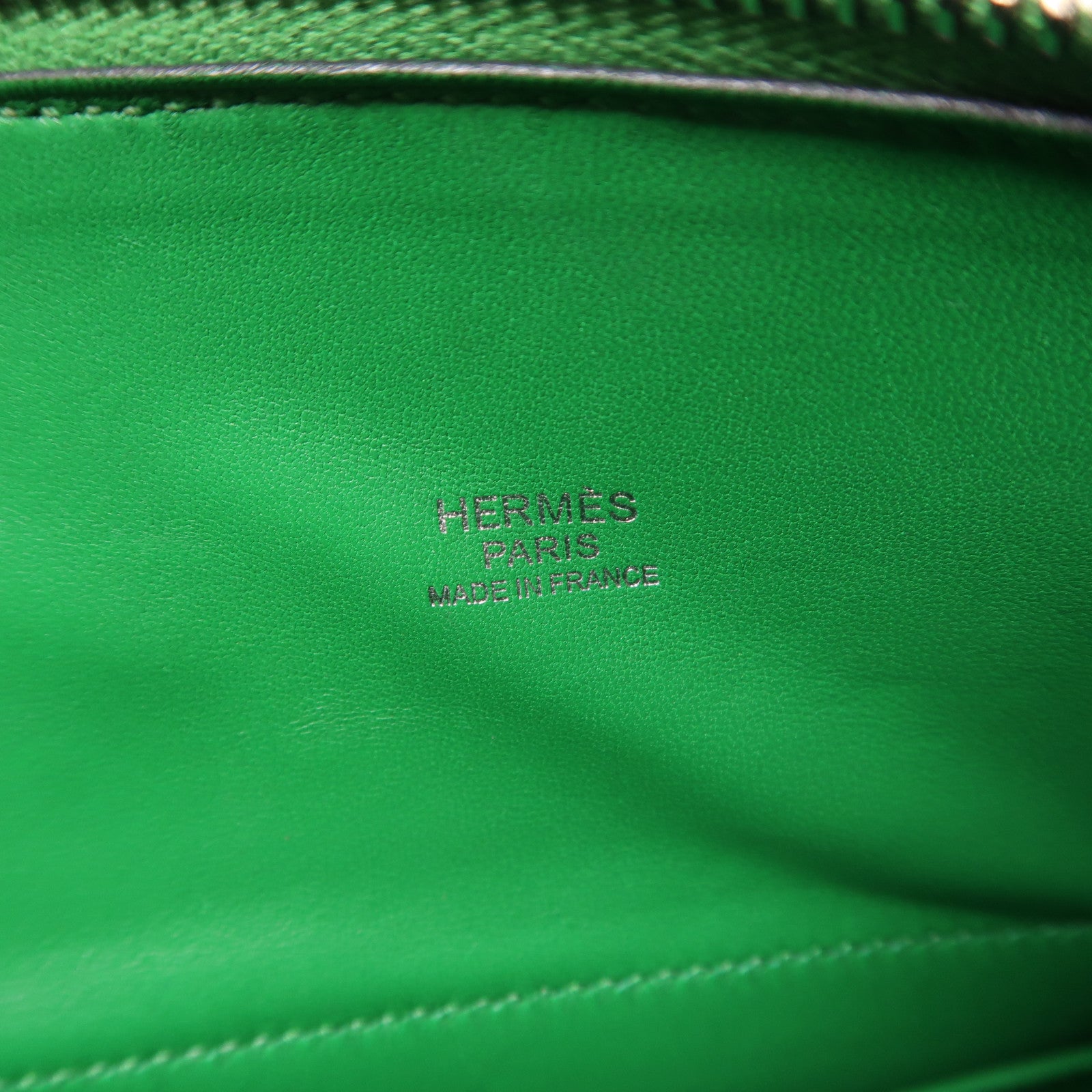 HERMES Epsom皮革Bolide 27銀扣手挽肩背兩用袋1K Bambou