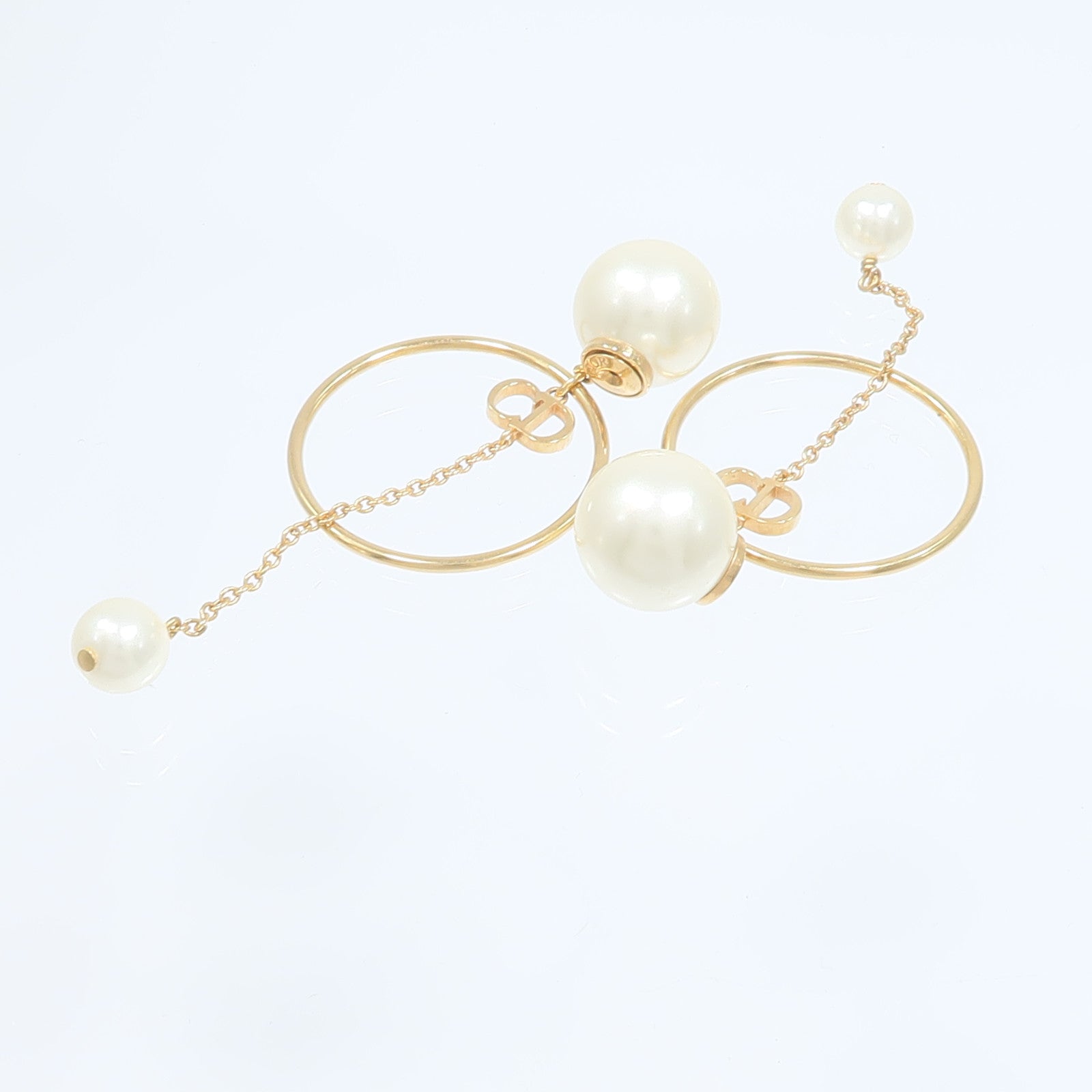Dior PVC/金屬Dior Tribales Earrings耳環