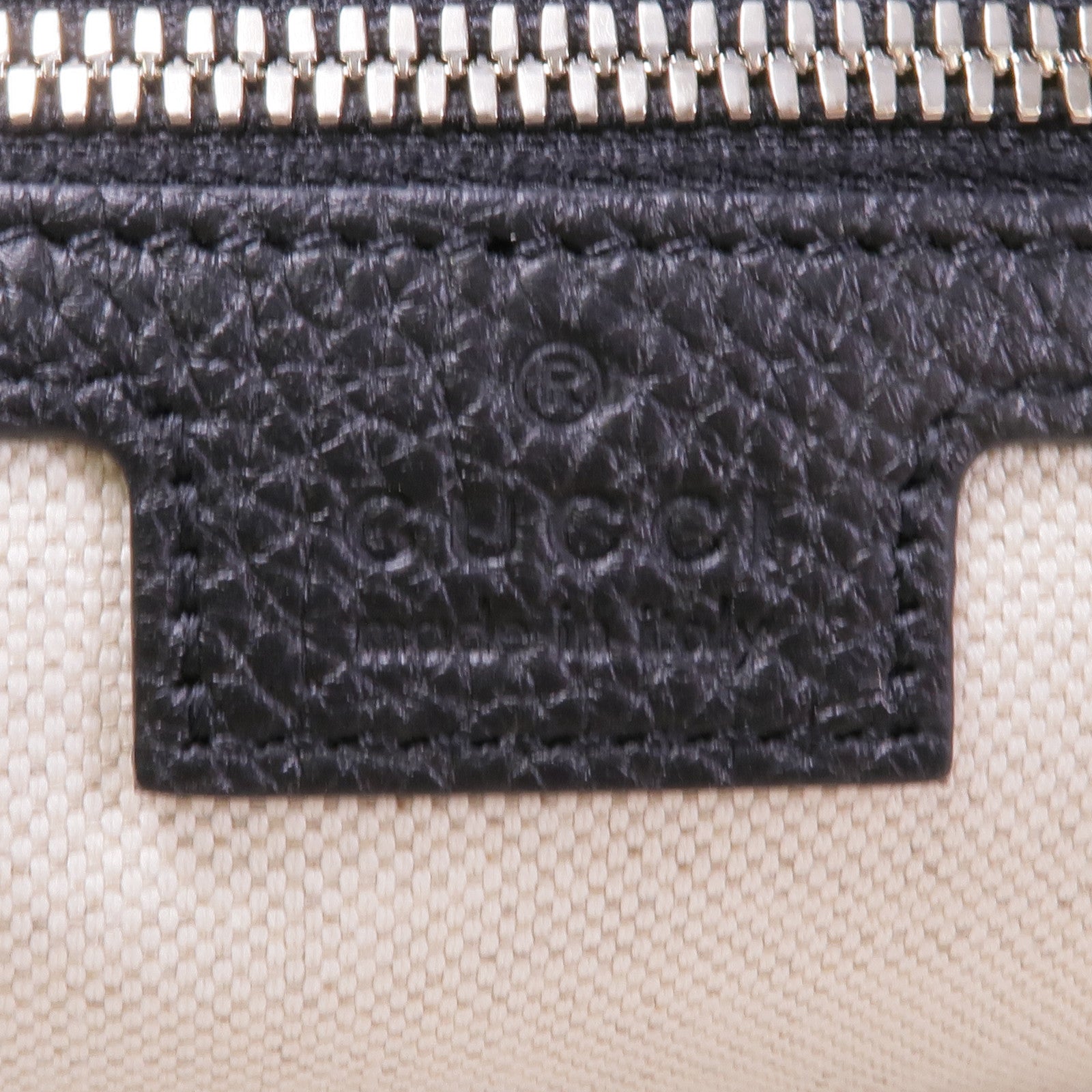 GUCCI 牛皮皮革Jumbo GG銀扣手挽肩背兩用袋