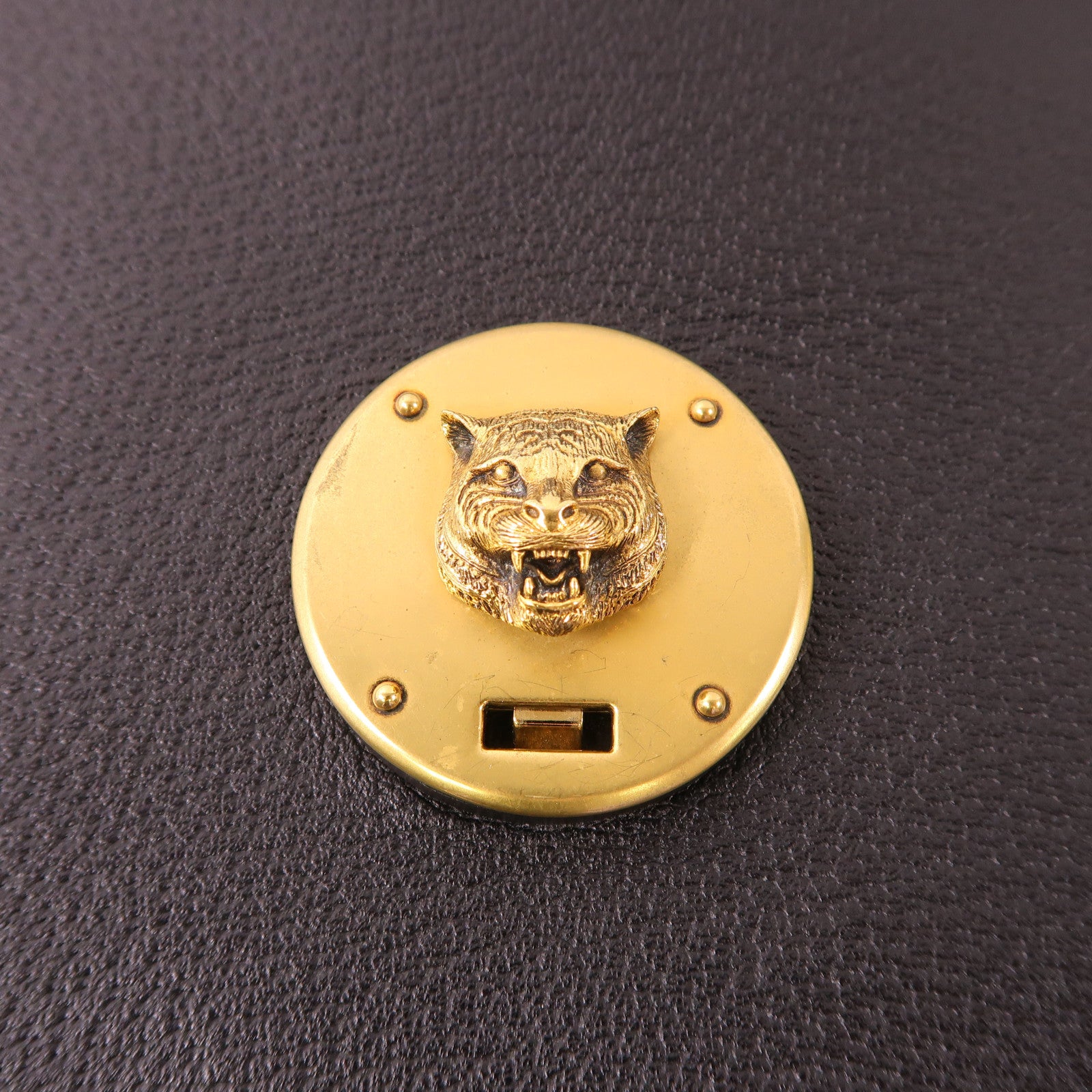 GUCCI 牛皮皮革Business Bag金扣公事包