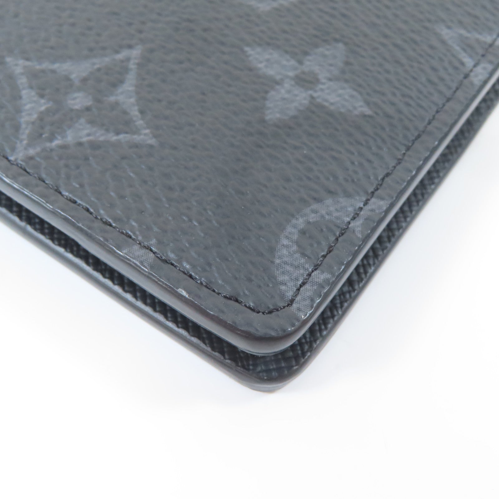 LOUIS VUITTON Monogram Eclipse Card Case卡片套黑色