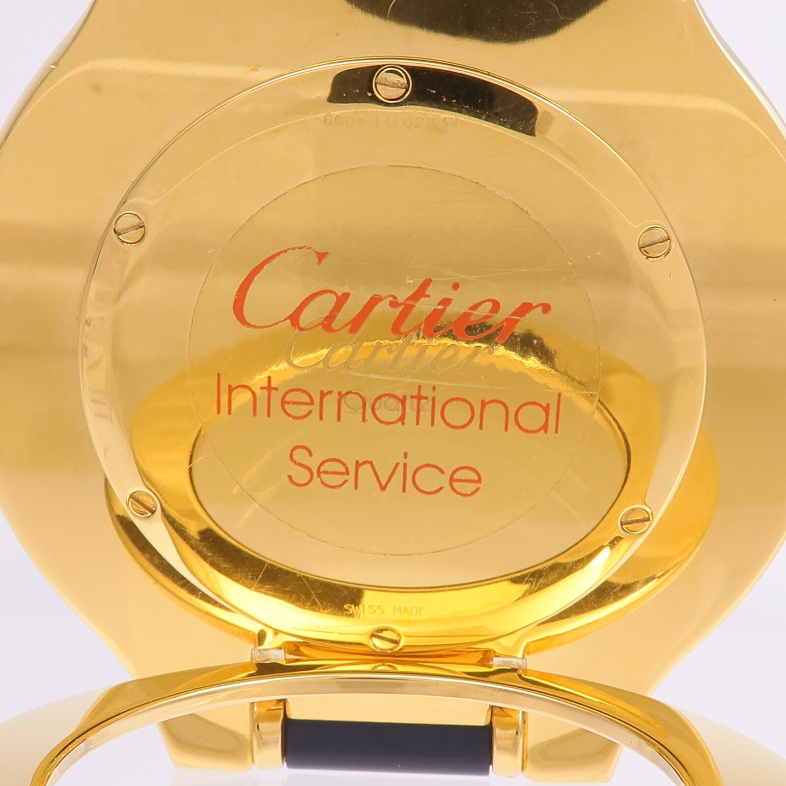 CARTIER Must De 21 Travel Alarm Clock 6604