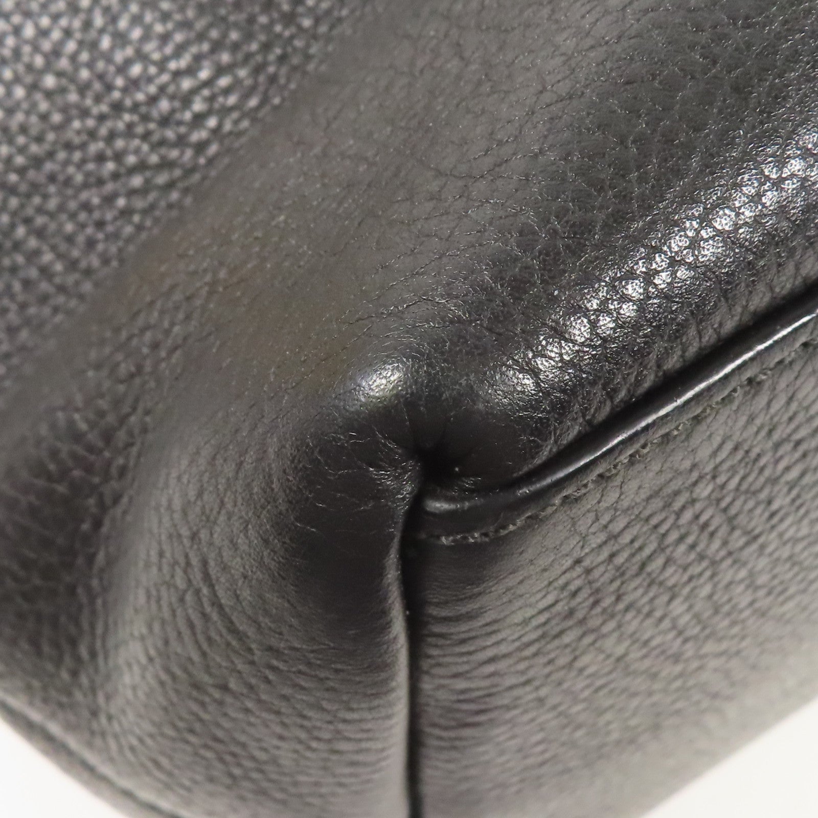 COACH 牛皮皮革Shoulder Bag銀扣肩背袋