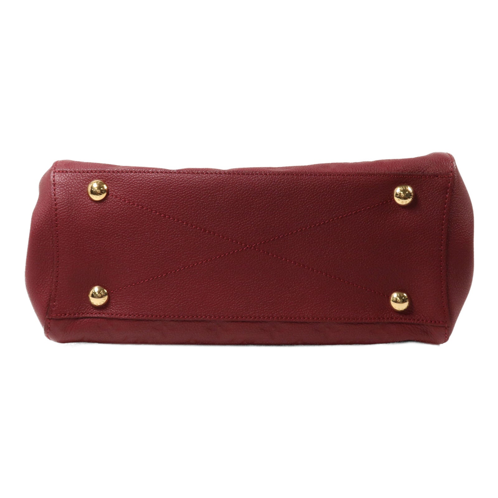 LOUIS VUITTON Monogram Empreinte Montaigne MM手挽肩背兩用袋
