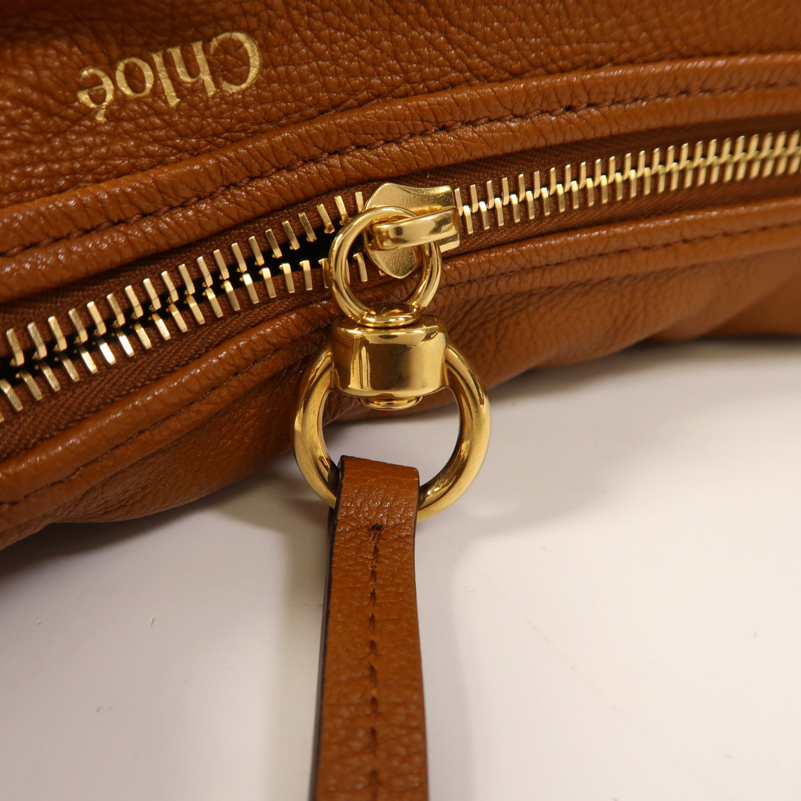 Chloe 牛皮皮革Bracelet Hobo金扣手挽肩背兩用袋