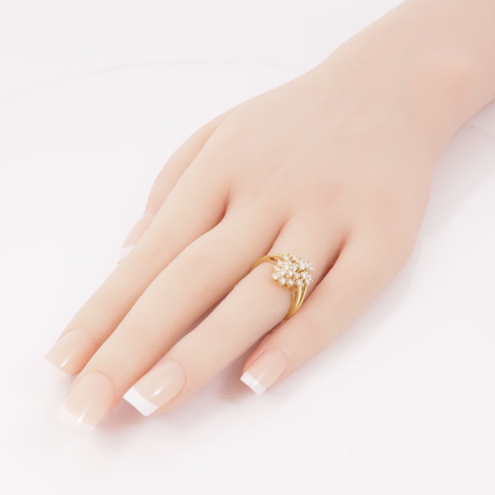 JEWELRY 18K黃金Diamond Ring鑽石戒指US#6.5