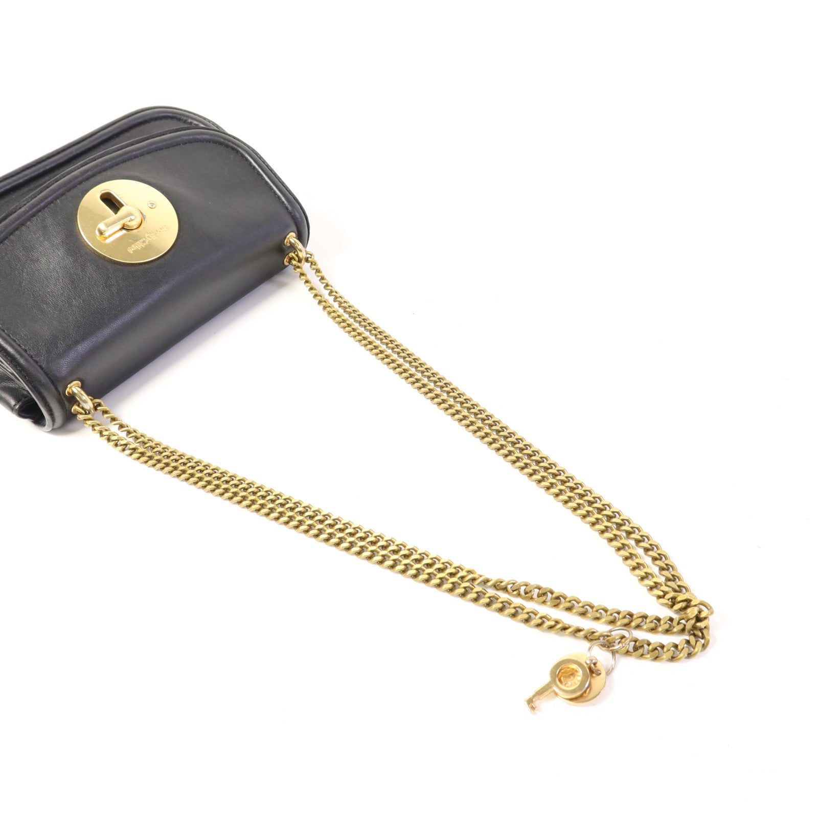 SEE BY CHLOE 牛皮皮革Chain Shoulder Bag金扣鏈帶肩背袋