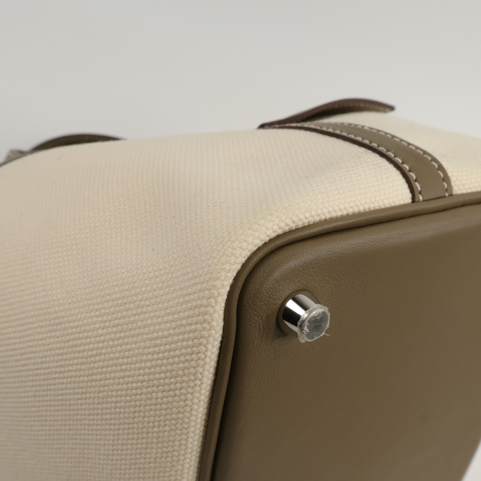HERMES 帆布Picotin PM Cargo手挽袋