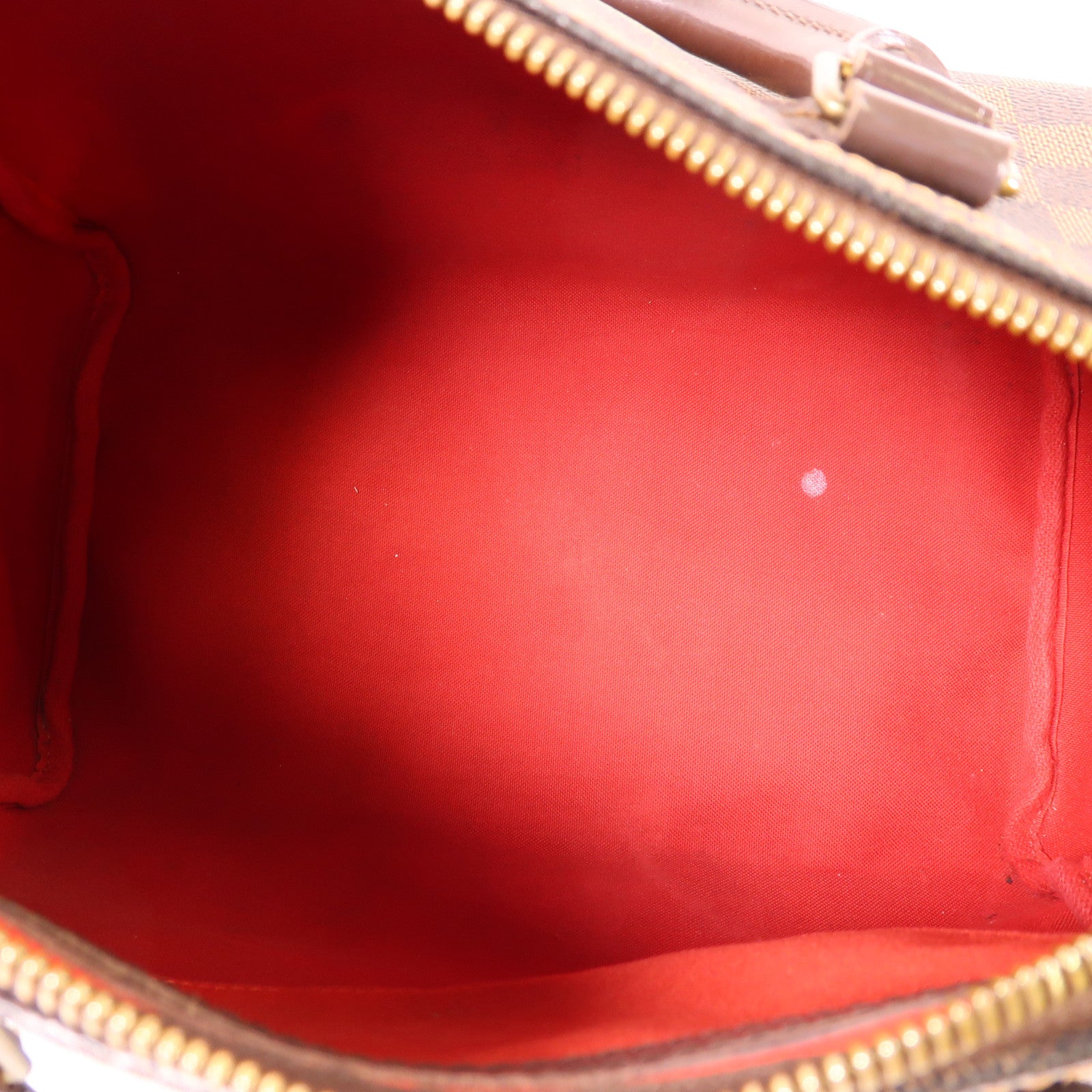 LOUIS VUITTON Damier Speedy 30金扣手挽袋