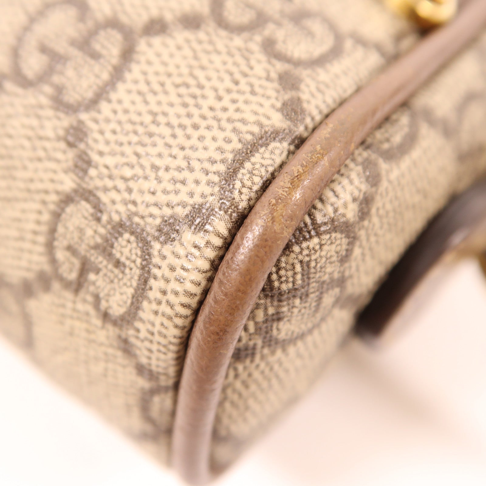 GUCCI 塗層帆布Ophidia Mini金扣肩背袋