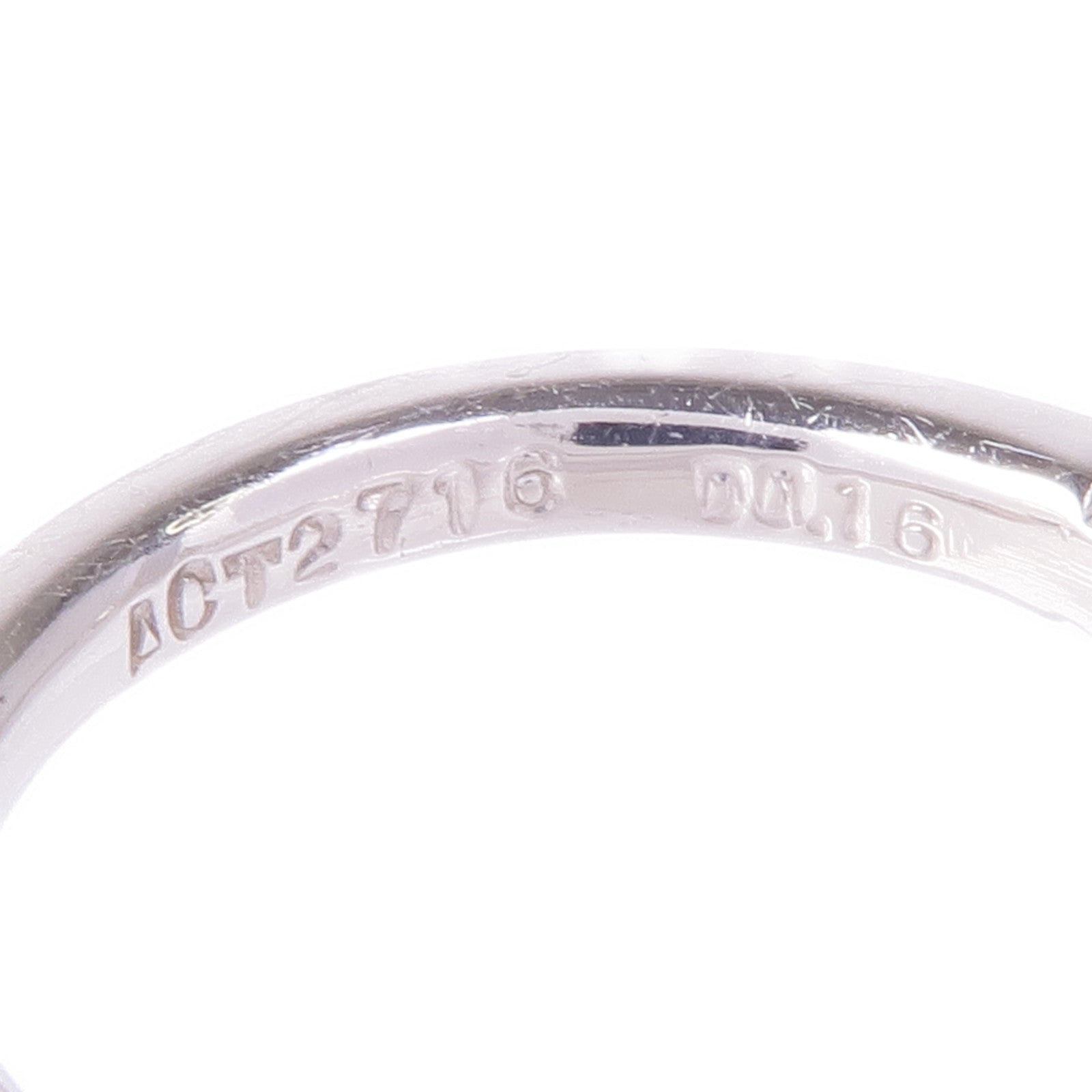JEWELRY 【激減優惠】PT900鉑金Diamond Ring鑽石戒指US#4.75