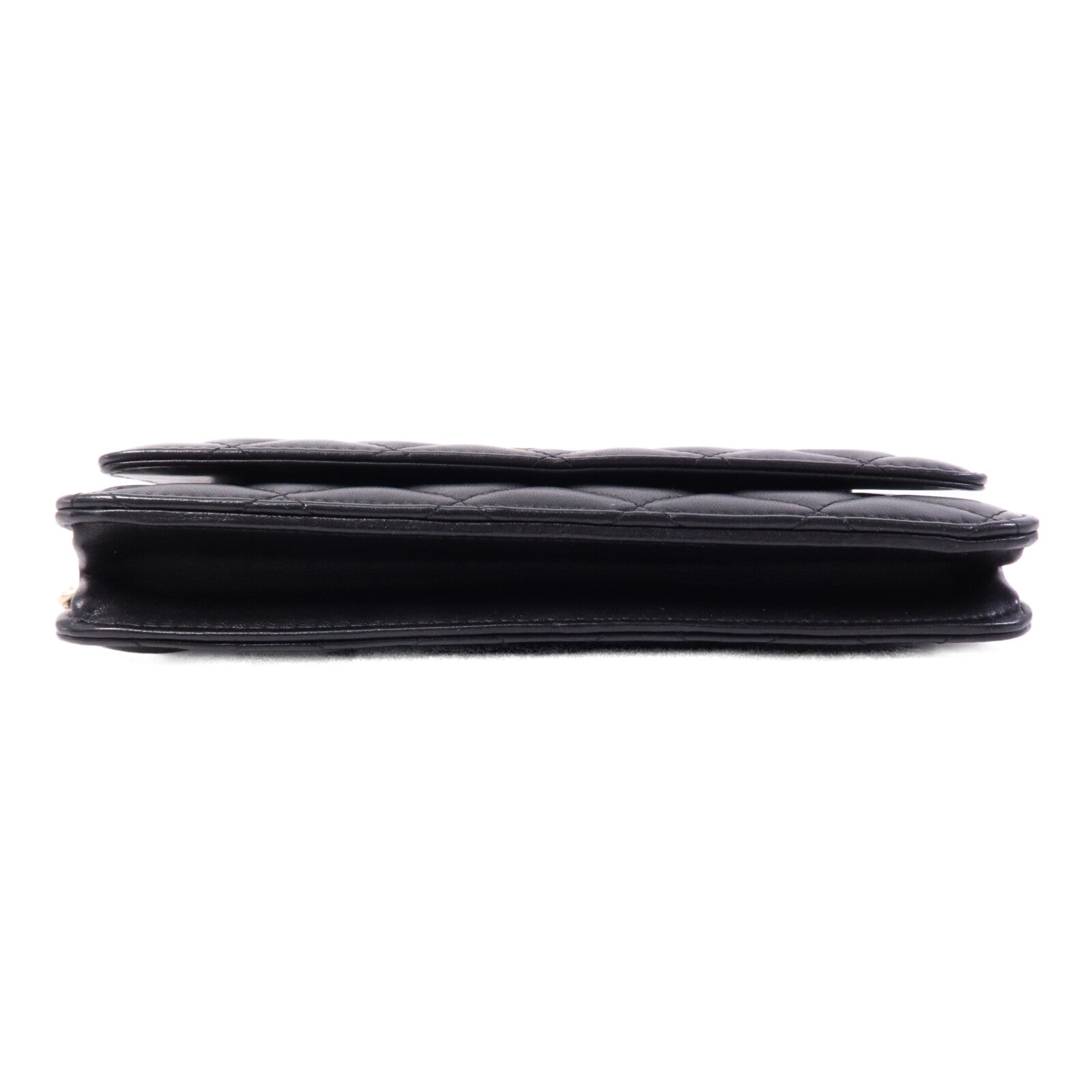 CHANEL 羊皮皮革WOC Wallet On Chain金扣鏈帶肩背袋