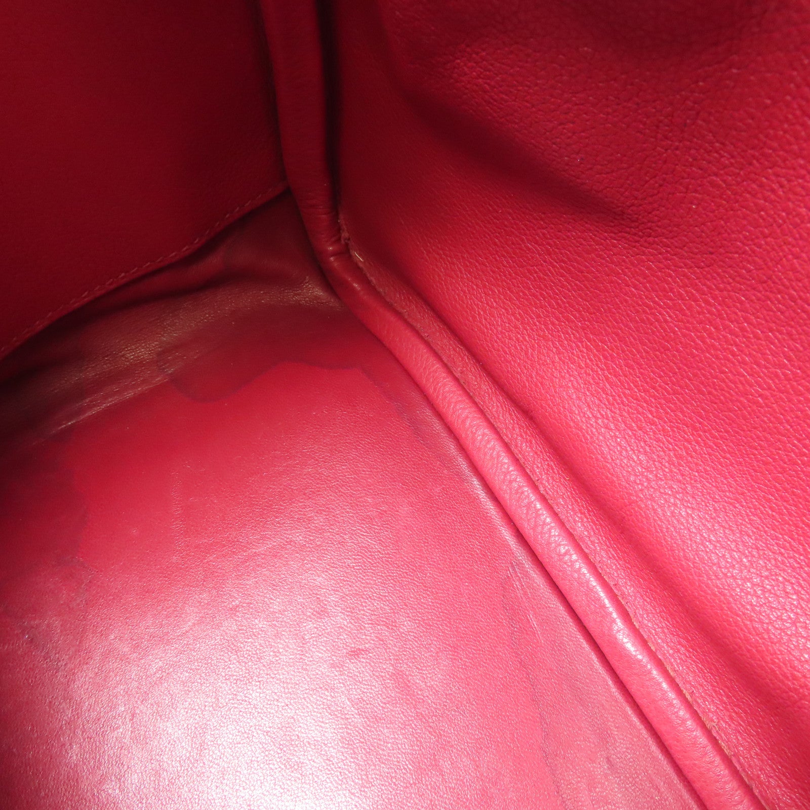 HERMES PHW Lindy 26 2 Way Bag Evercolor Leather