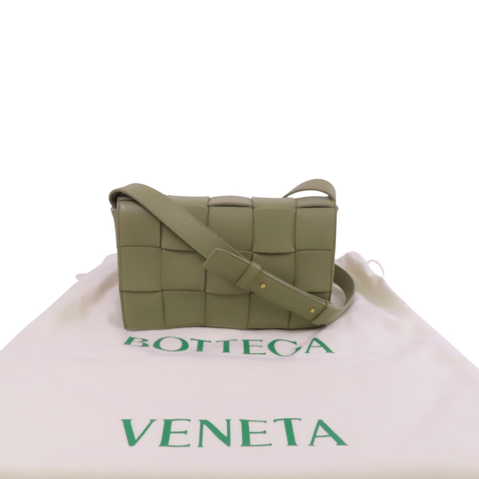 BOTTEGA VENETA 【激減優惠】織紋皮革Cassette Bag肩背袋