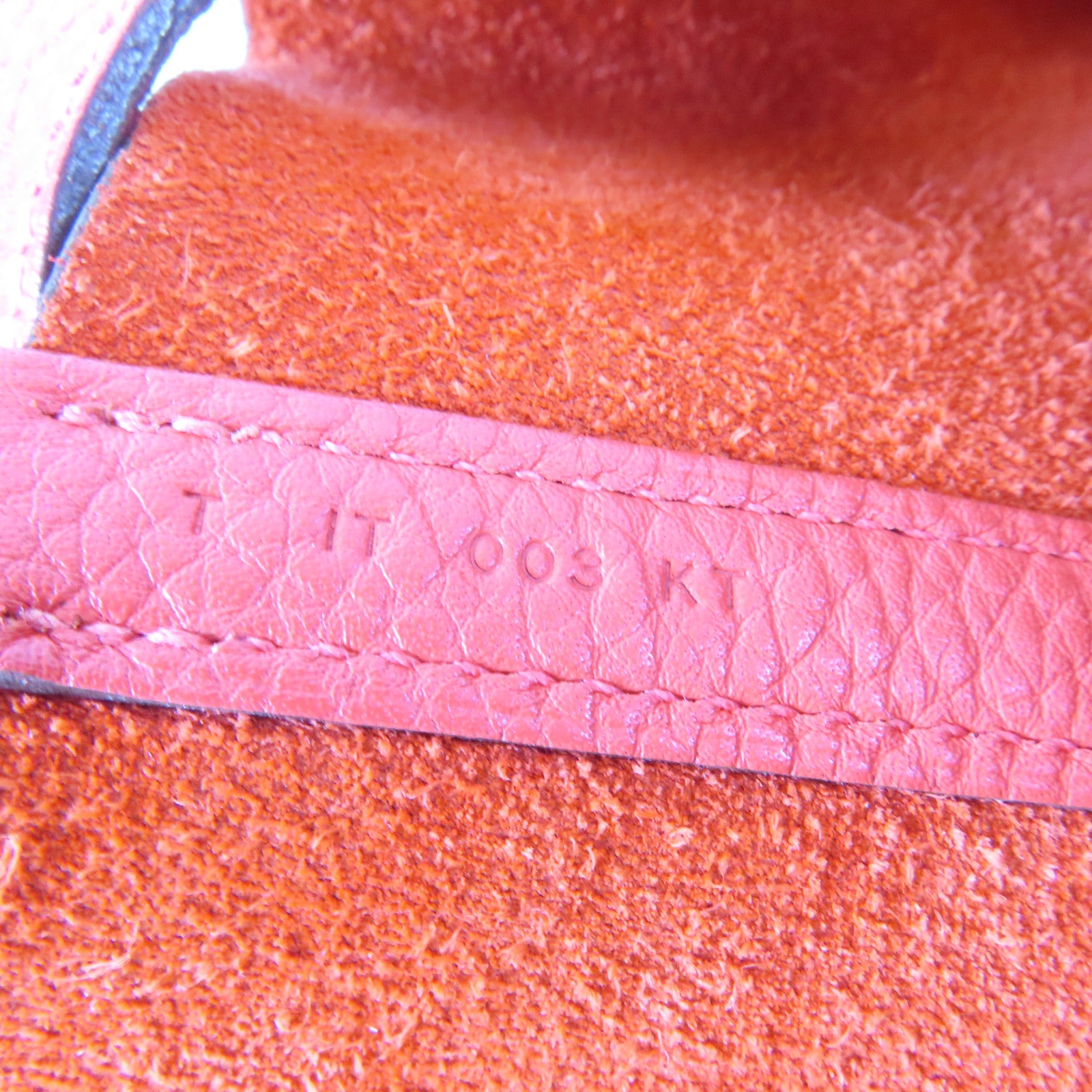 HERMES 【激減優惠】Clemence皮革Picotin MM銀扣手挽袋牡丹紅色