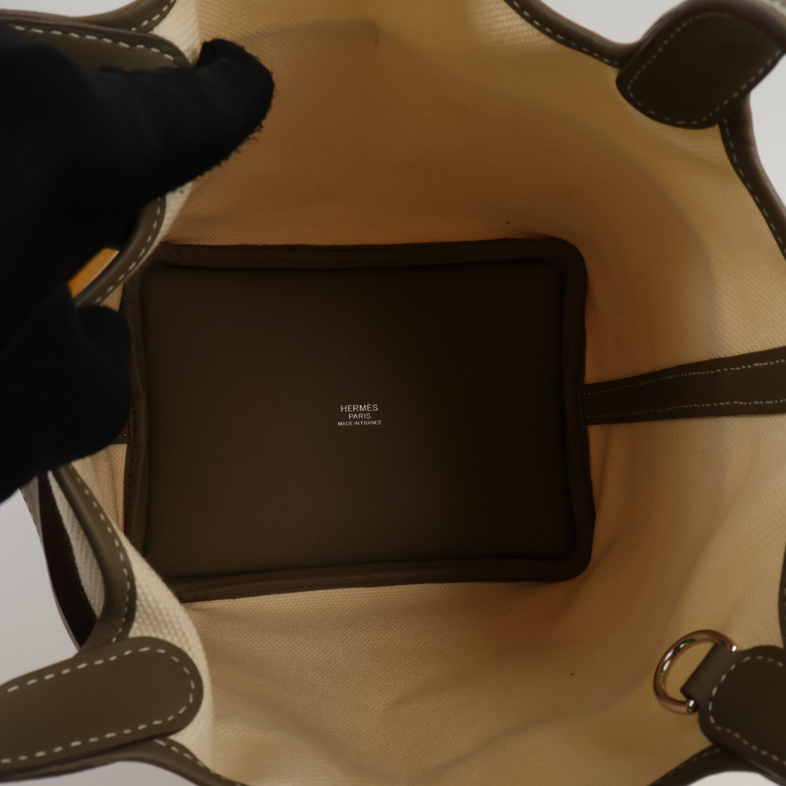 HERMES 帆布Picotin PM Cargo手挽袋