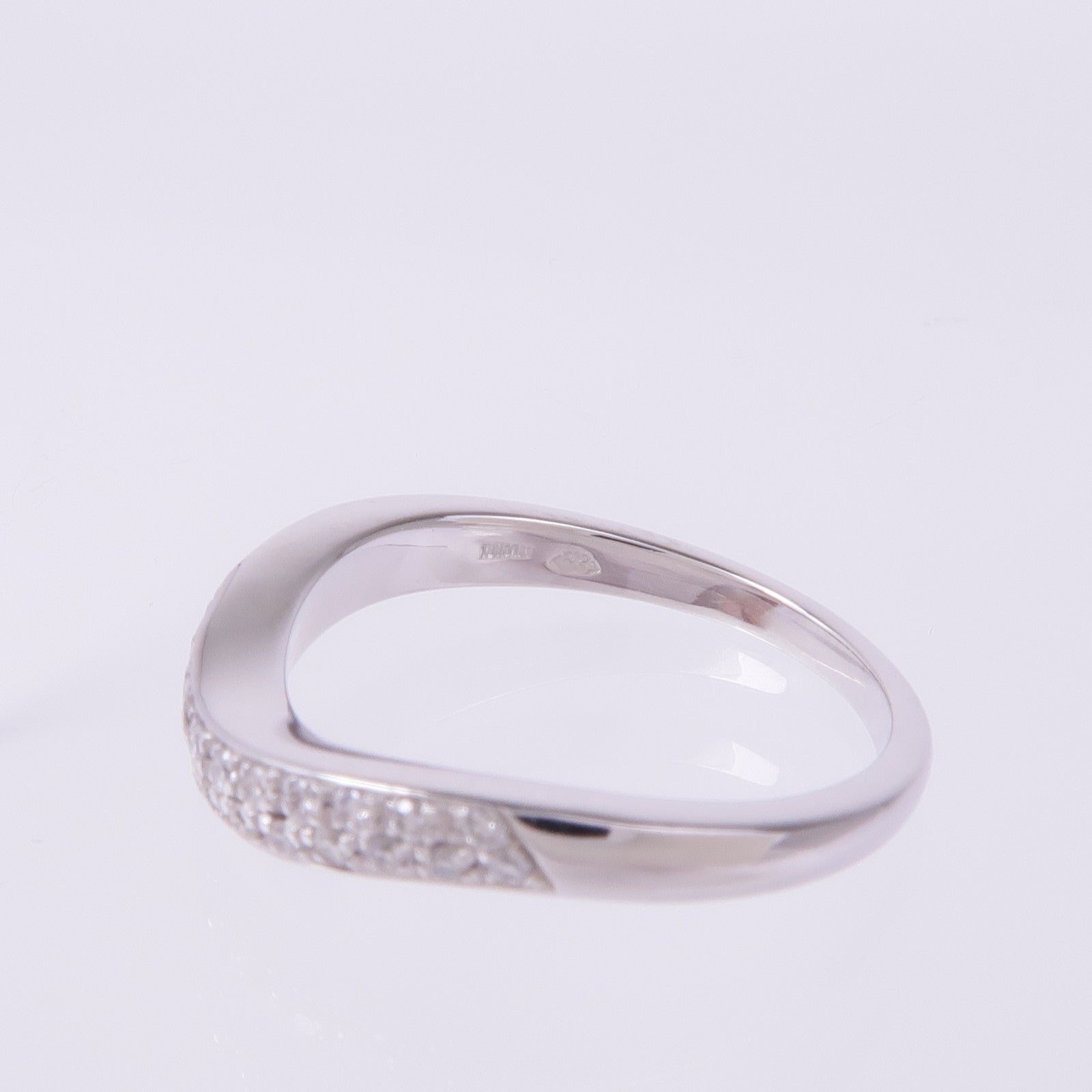 BVLGARI PT950鉑金Corona Diamond Ring鑽石戒指US#5.75