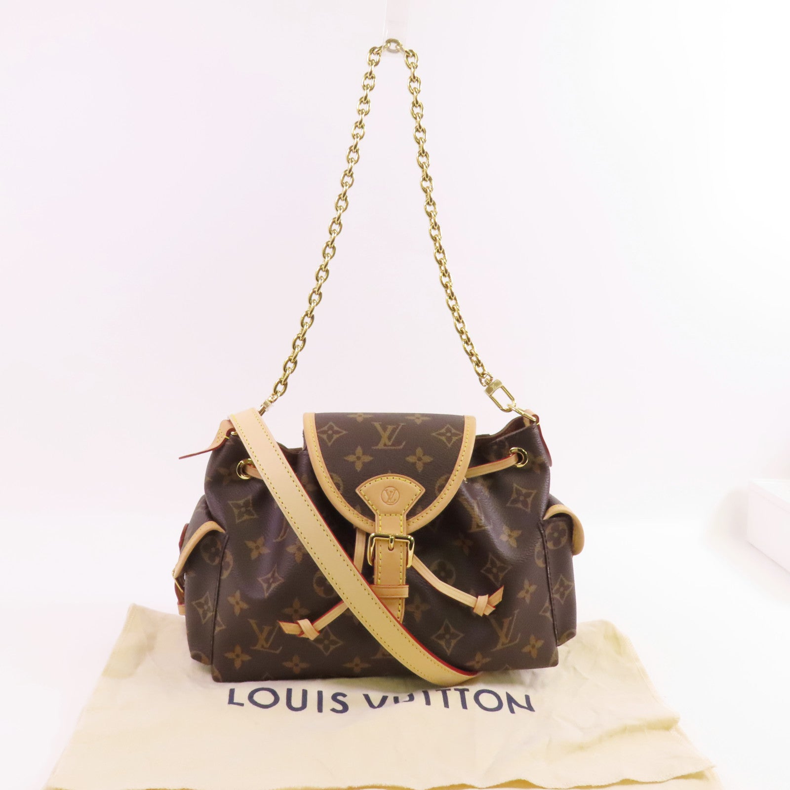 LOUIS VUITTON Monogram Odyssee金扣手挽肩背兩用