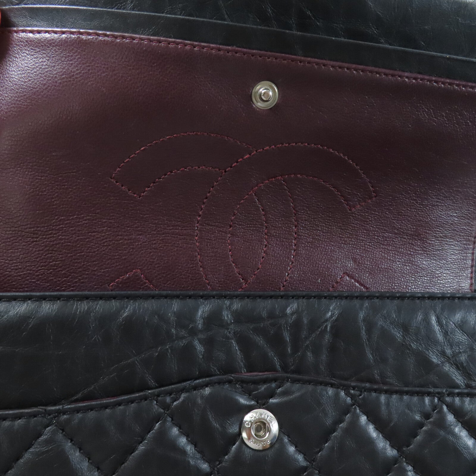 CHANEL 牛皮皮革2.55 Small鏈帶肩背袋