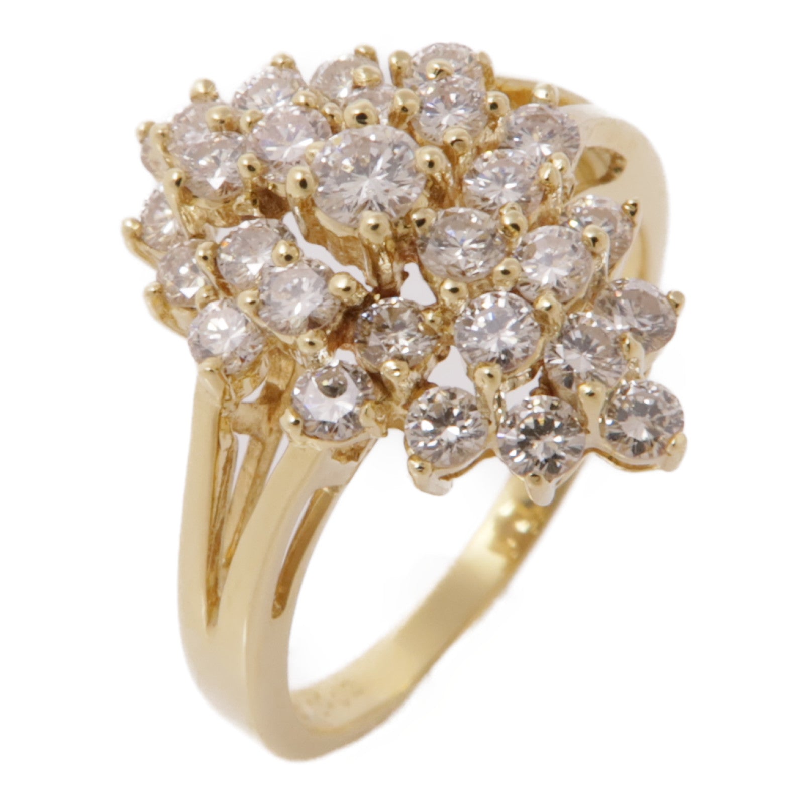 JEWELRY 18K黃金Diamond Ring鑽石戒指US#6.5