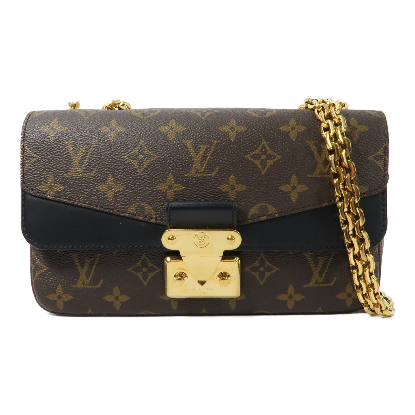LOUIS VUITTON Monogram Marceau鏈帶手挽肩背兩用袋