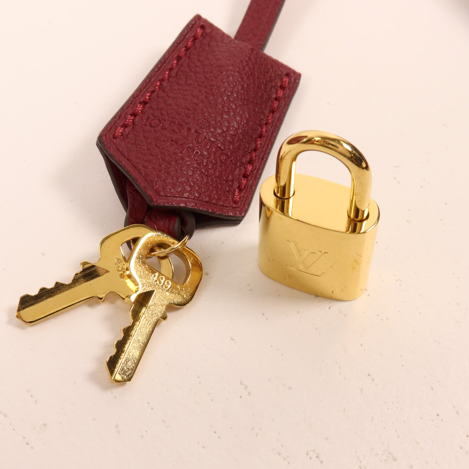 LOUIS VUITTON Monogram Empreinte Montaigne MM手挽肩背兩用袋