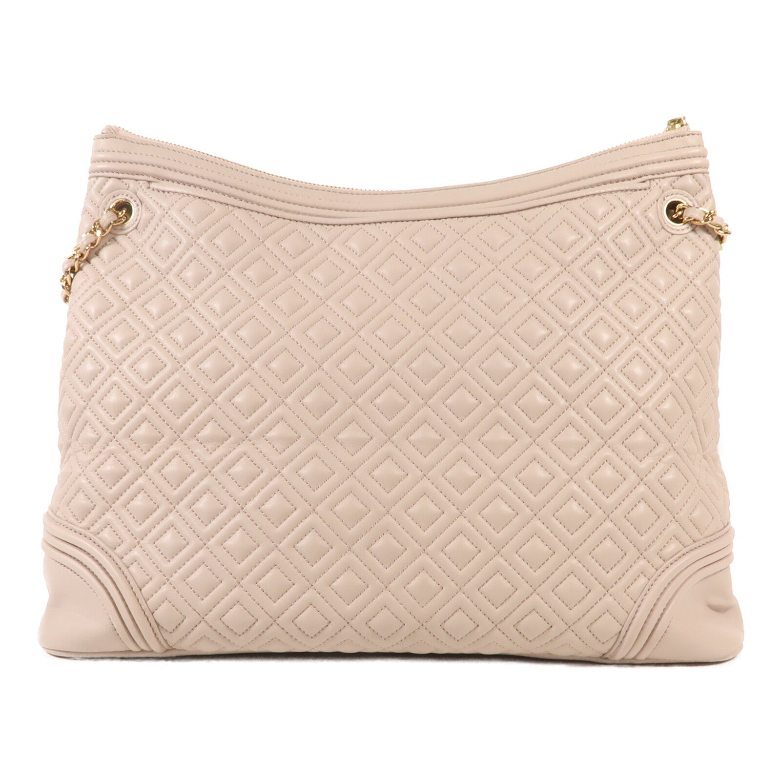 Tory Burch 牛皮皮革Tote Bag金扣鏈帶肩背袋