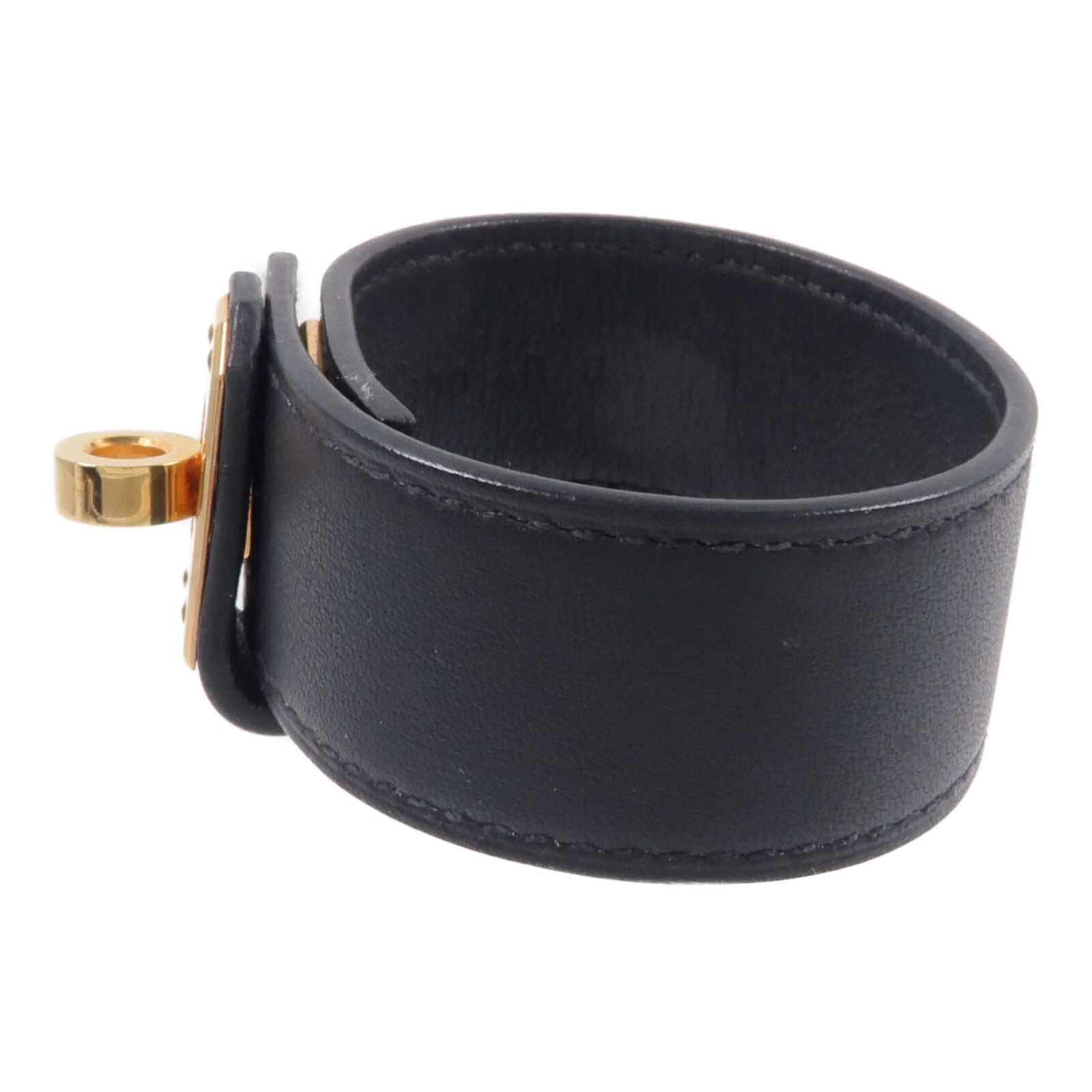 HERMES 【激減優惠】Swift皮革Kelly Twist Bracelet手帶Noir