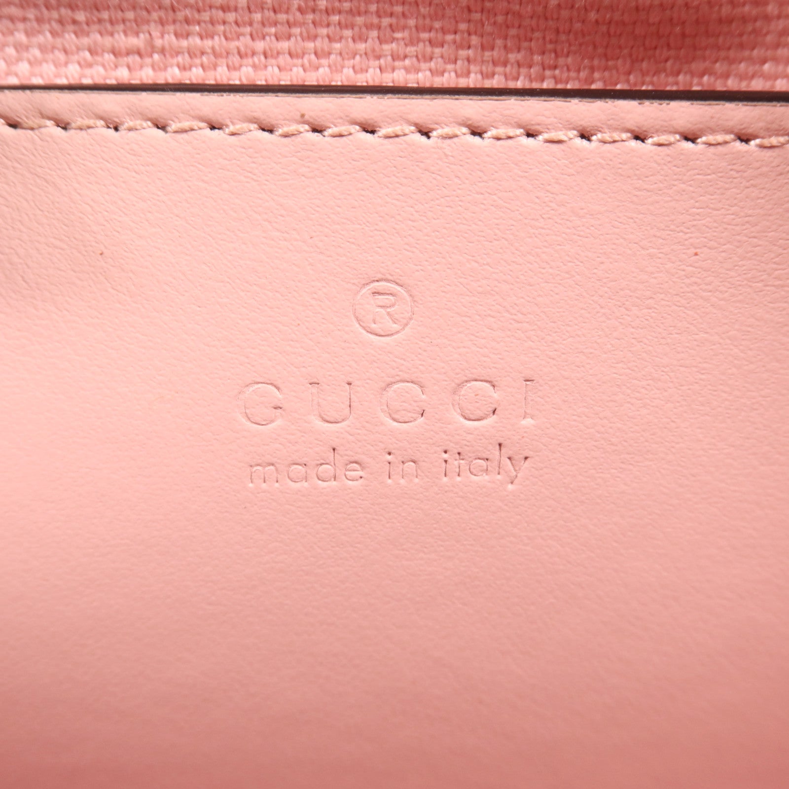 GUCCI 牛皮皮革GG Marmont銀扣肩背袋