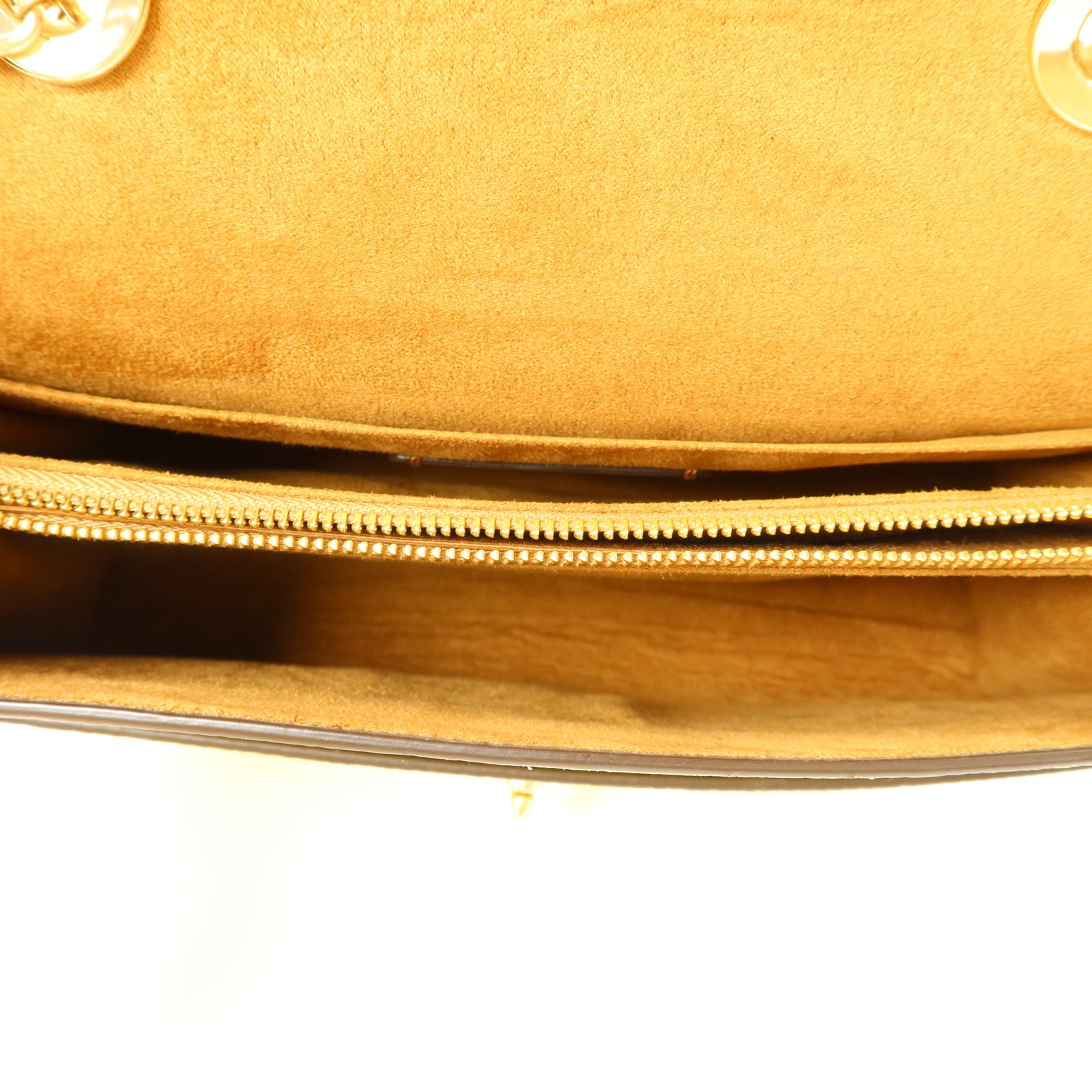 COACH 牛皮皮革Shoulder Bag金扣鏈帶肩背袋