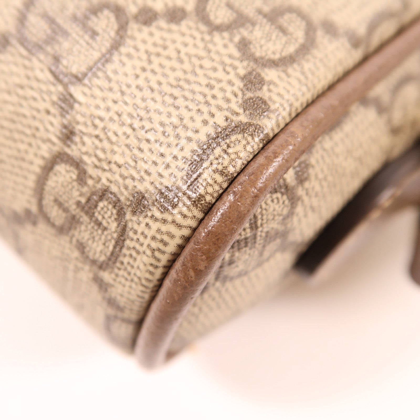 GUCCI 塗層帆布Ophidia Mini金扣肩背袋