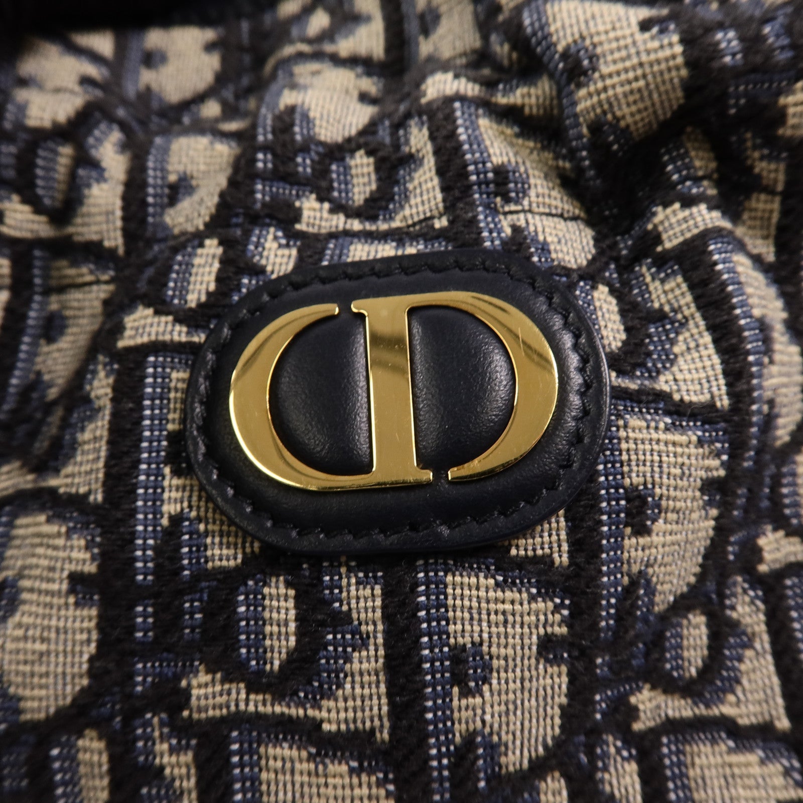 Dior Oblique帆布30 Montaigne Mini Busket鏈帶肩背袋